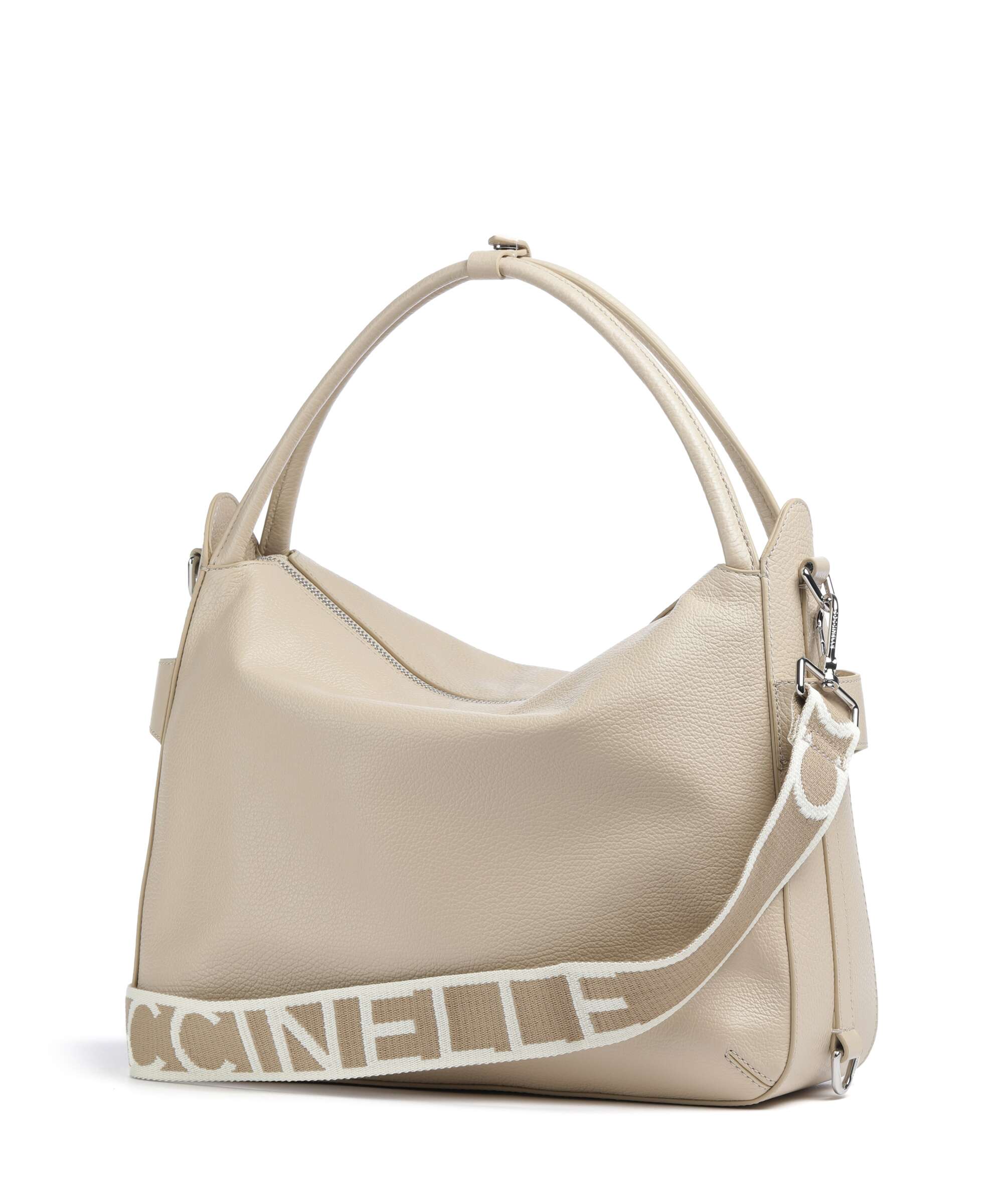 Coccinelle Gretel Ribbon Hobo bag sandshell - Image 2