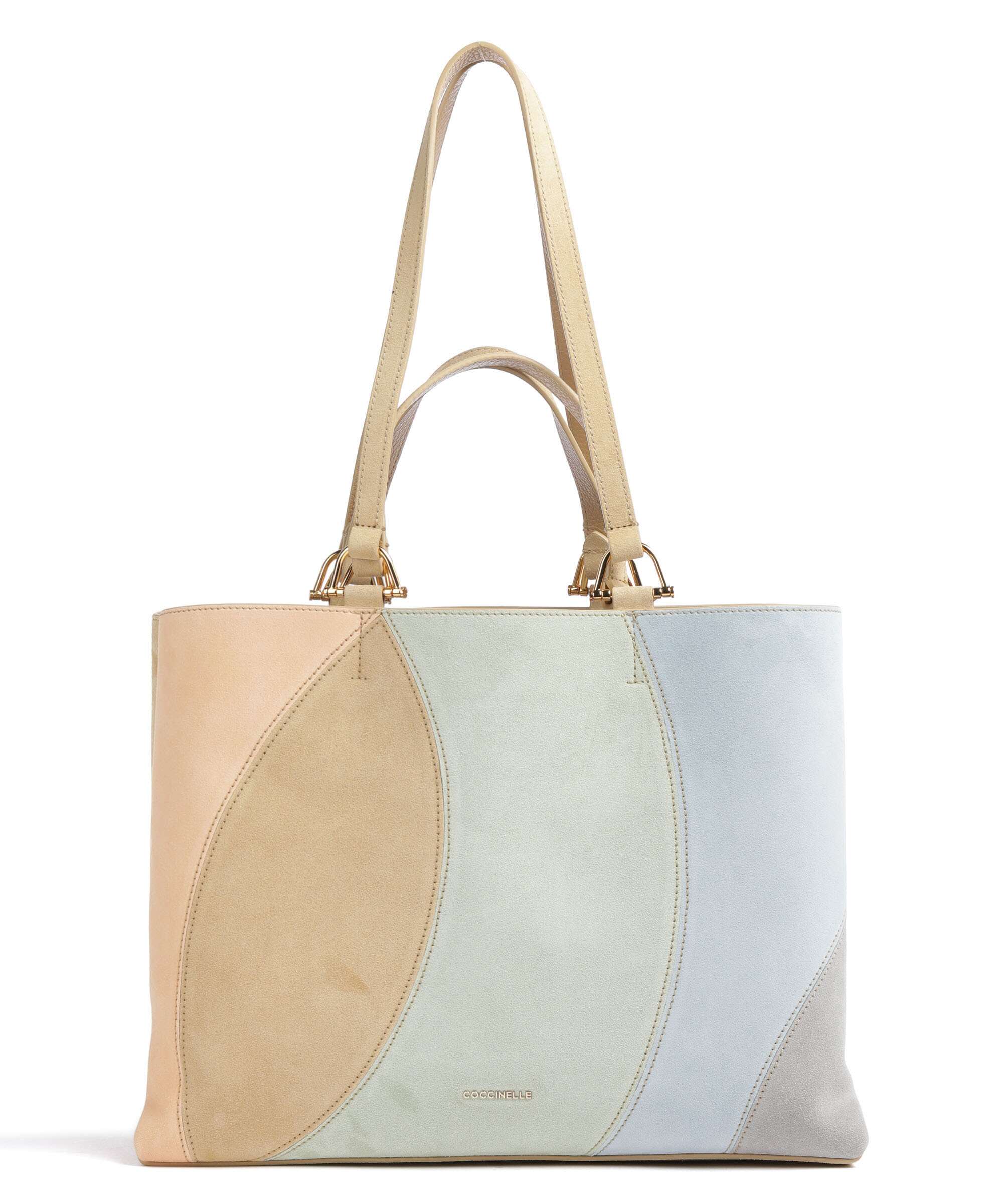 Coccinelle Hop On Suede Tote bag multicolour/sun - Image 4