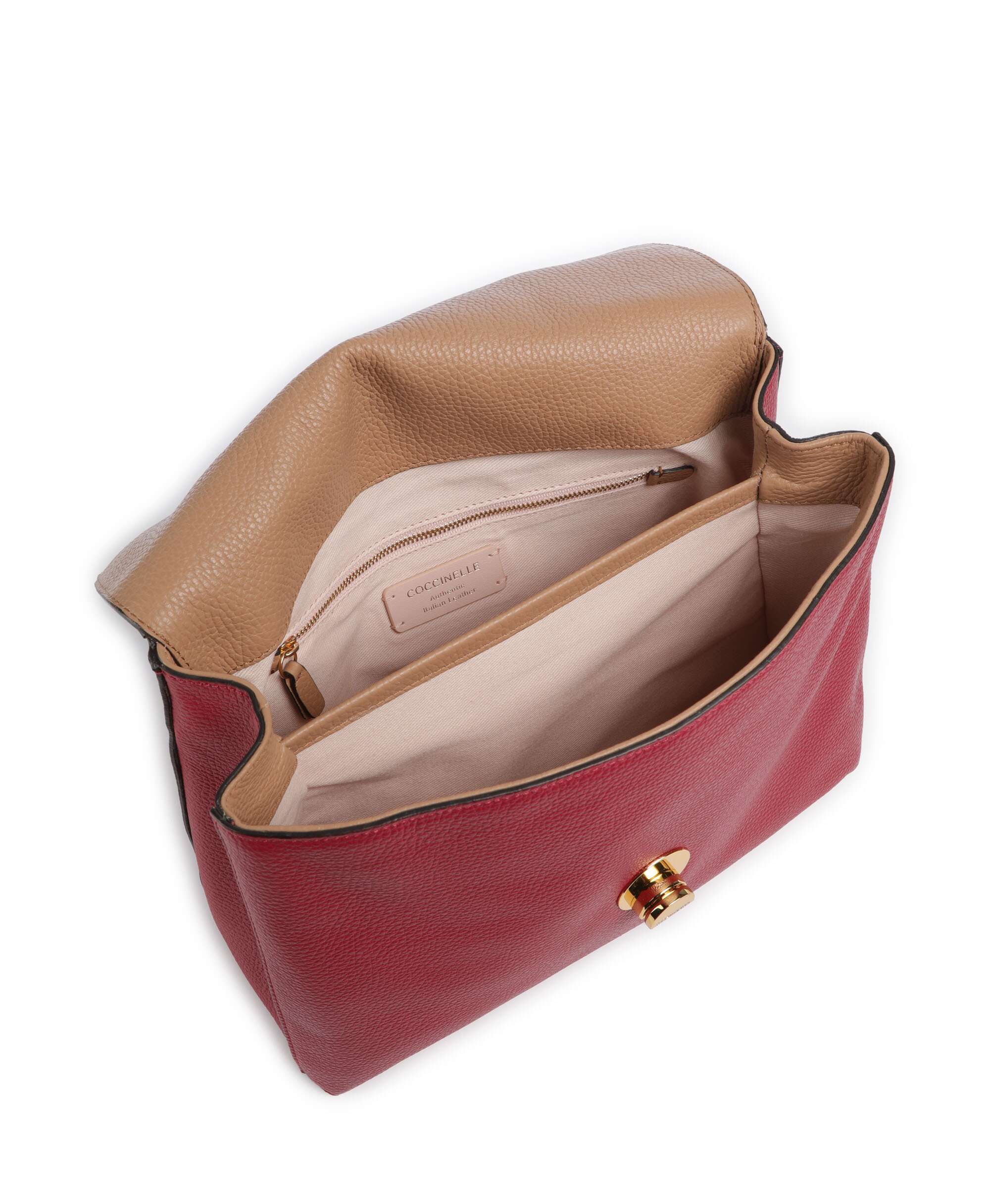 Coccinelle Liya Handbag sangria/skin - Image 6
