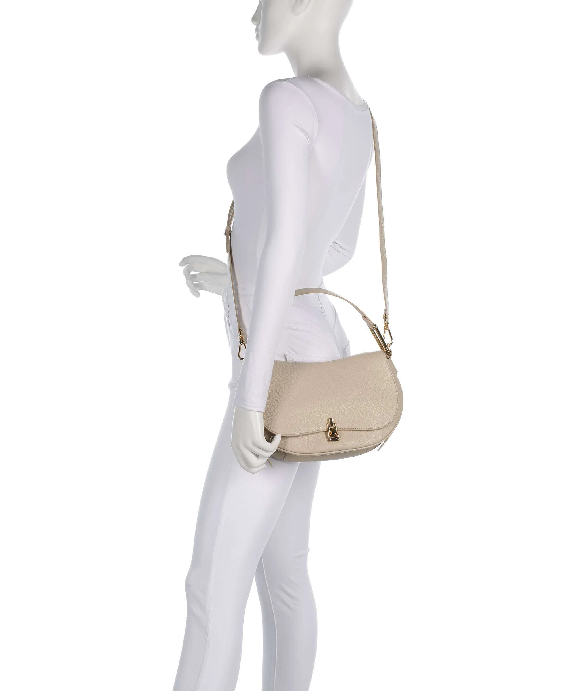 Coccinelle Magie Soft Shoulder bag sandshell - Image 4