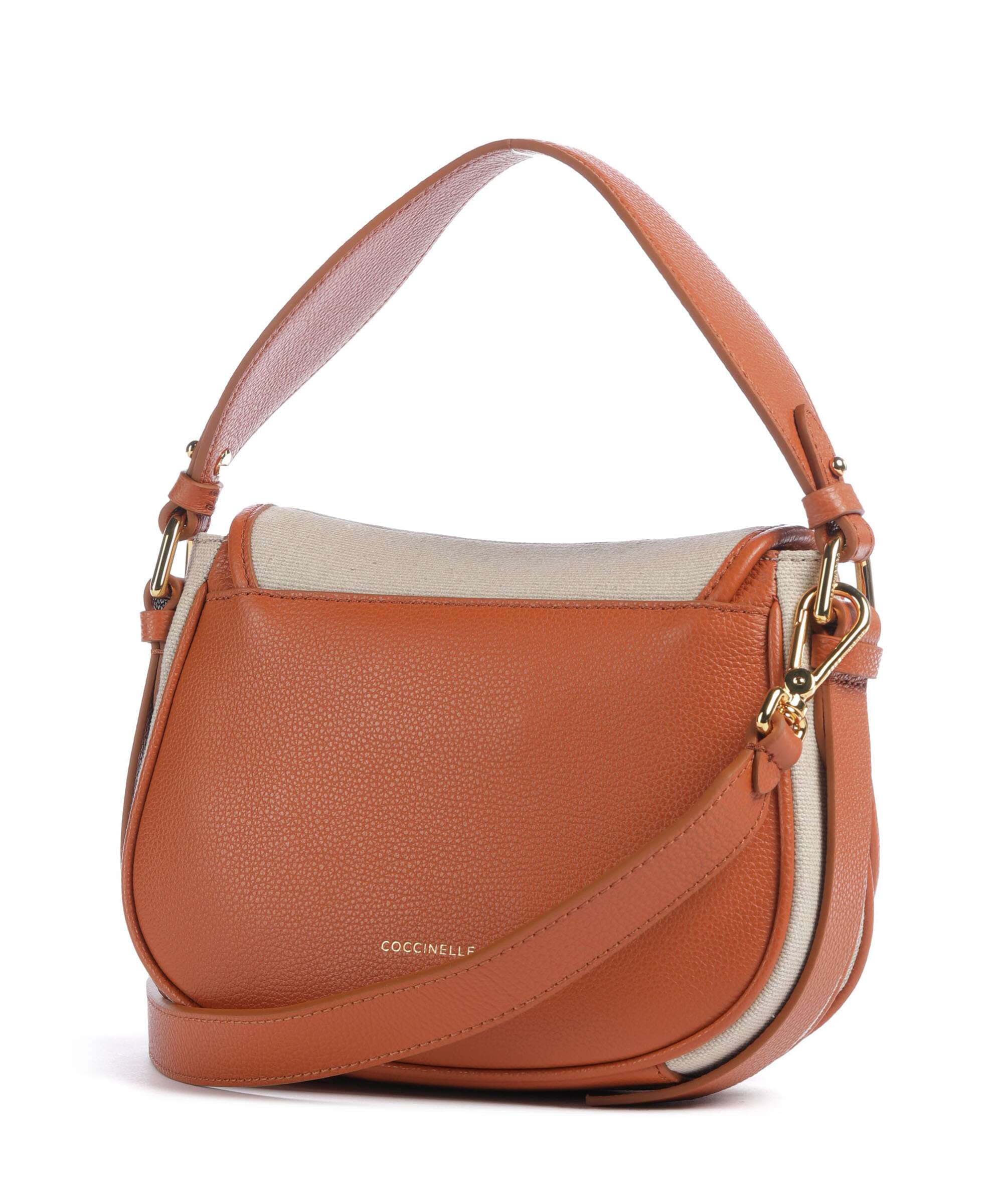 Coccinelle Mavery Canvas Handbag natural/crab - Image 2