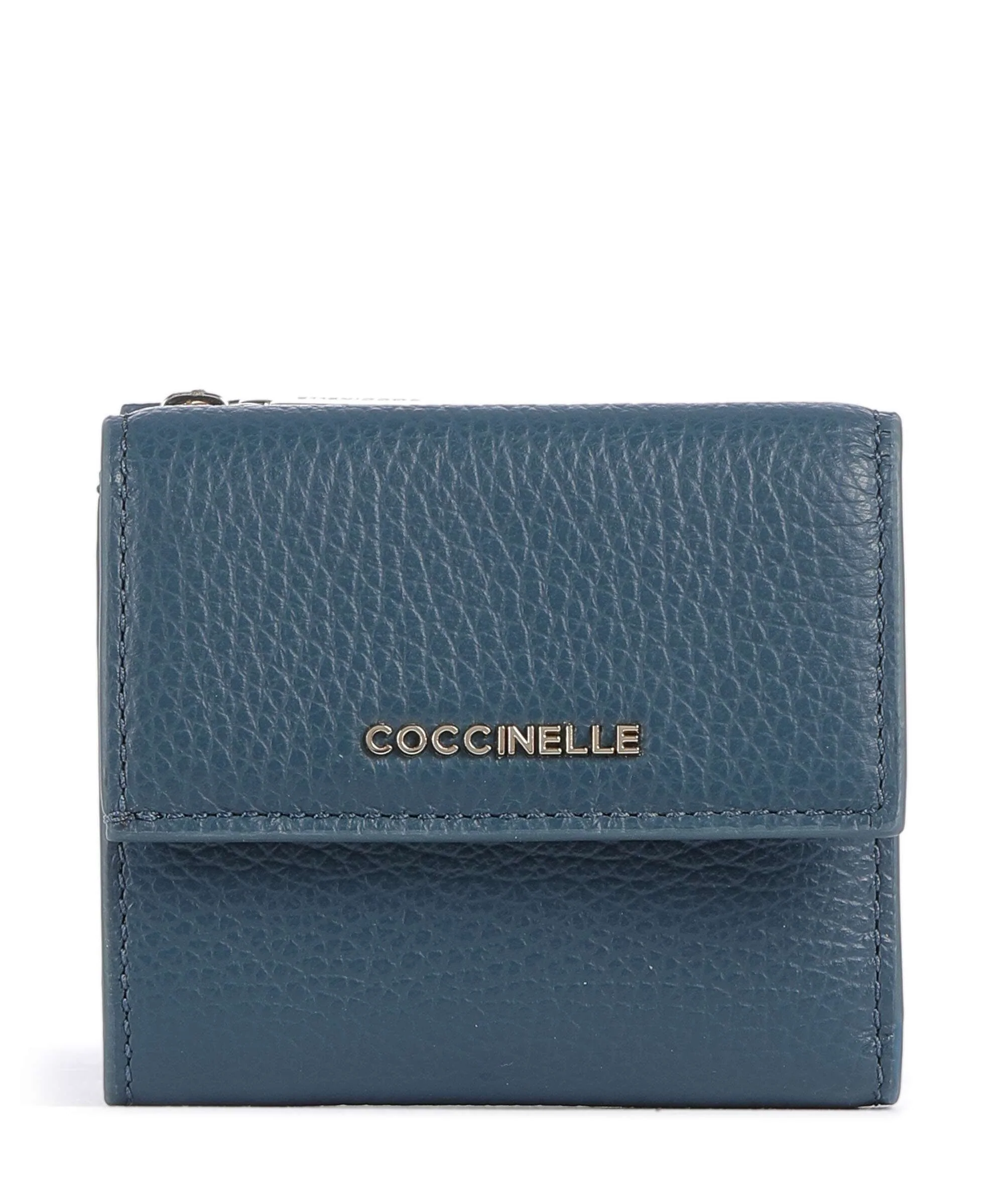 Coccinelle Metallic Soft Wallet deep blue