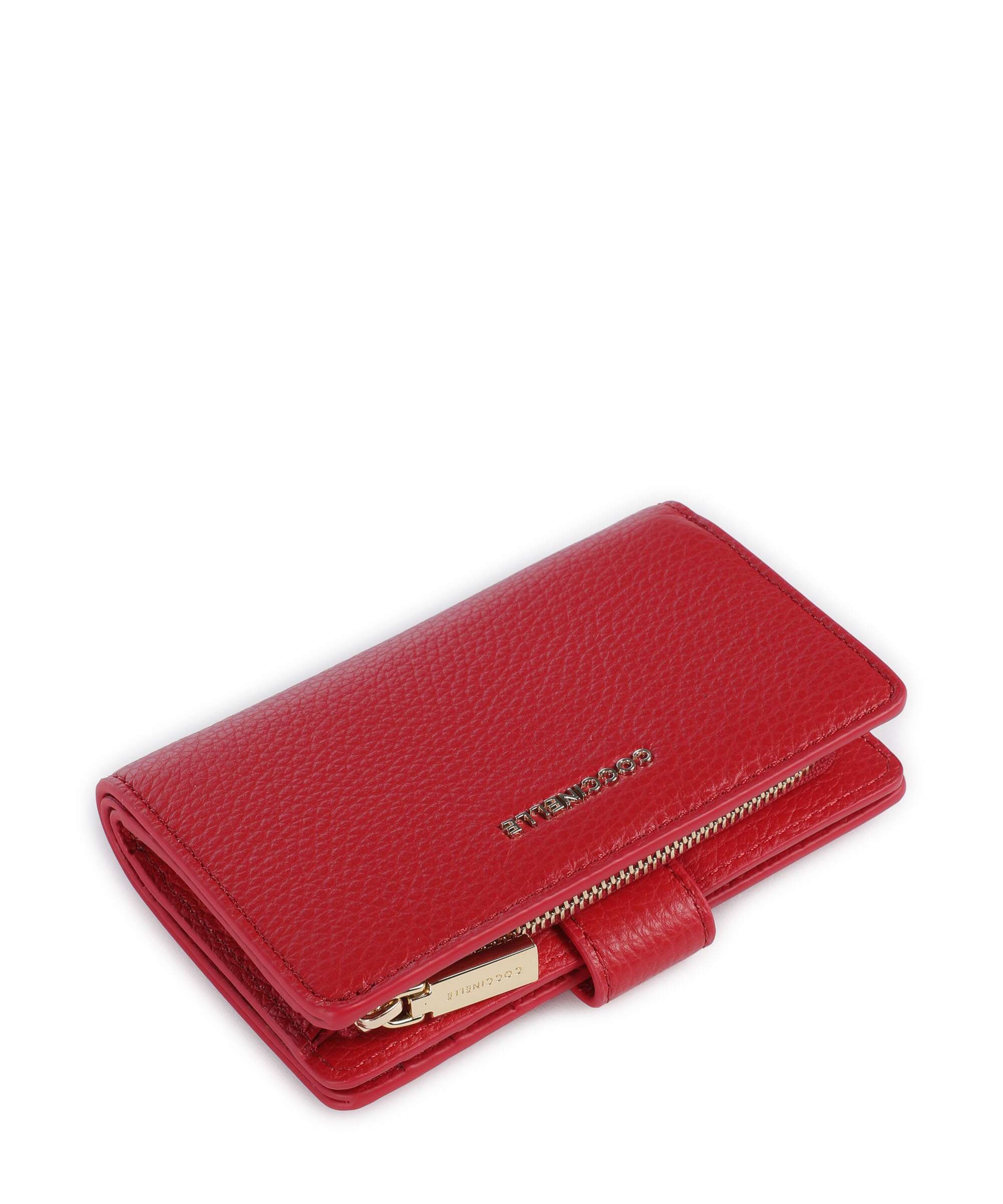 Coccinelle Metallic Soft Wallet scarlet - Image 4