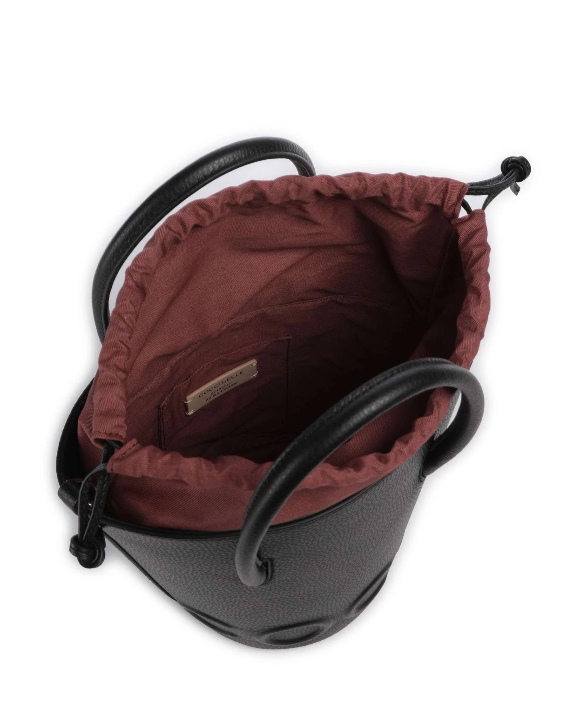 Coccinelle Myrtha Maxi Logo Bucket bag noir - Image 7