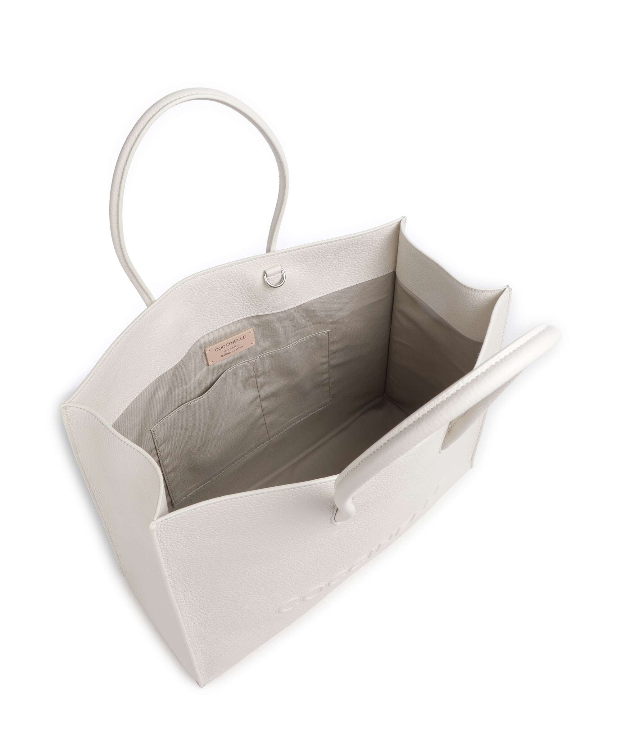 Coccinelle Myrtha Maxi Logo Tote bag blanco - Image 6