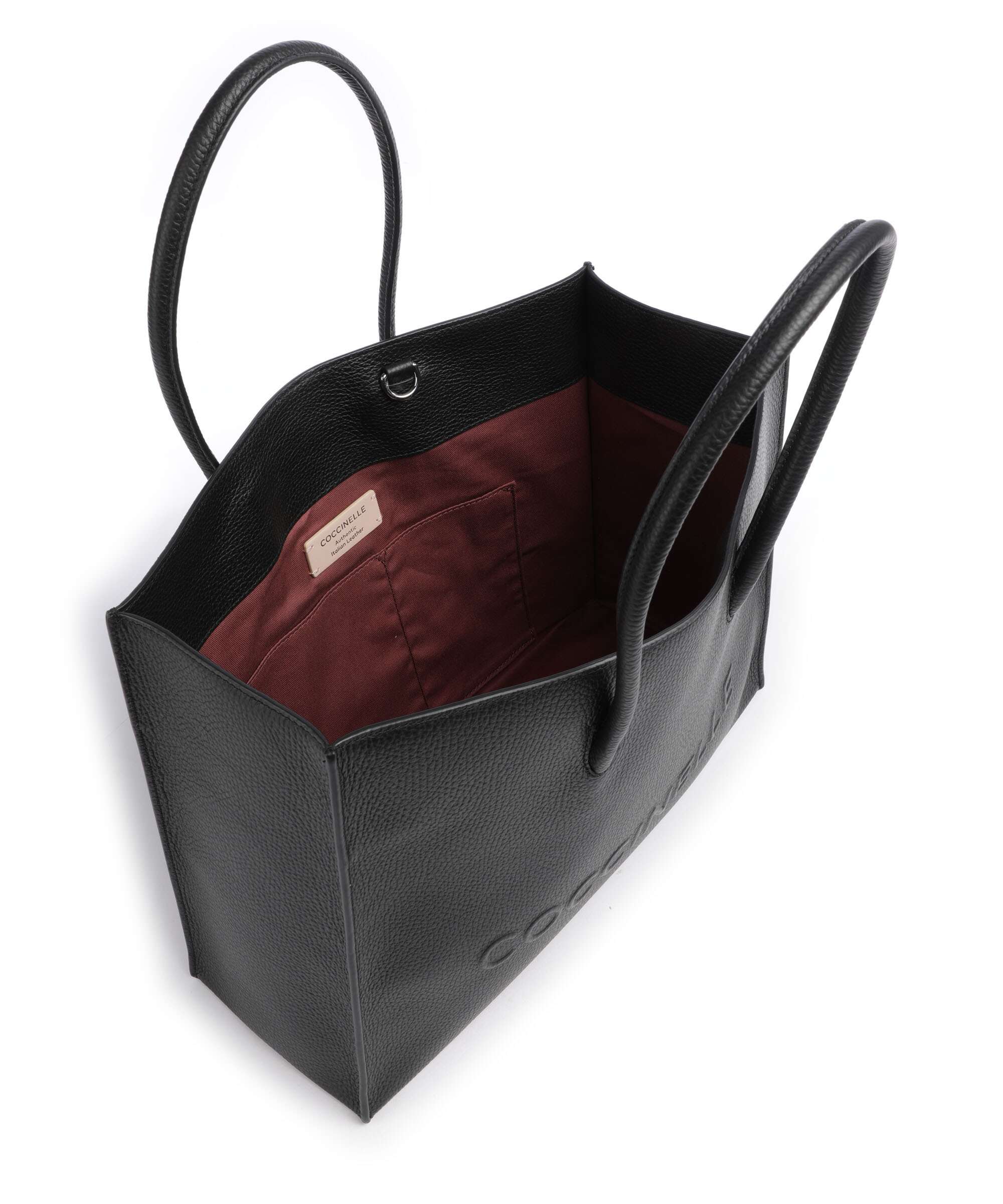 Coccinelle Myrtha Maxi Logo Tote bag noir - Image 6