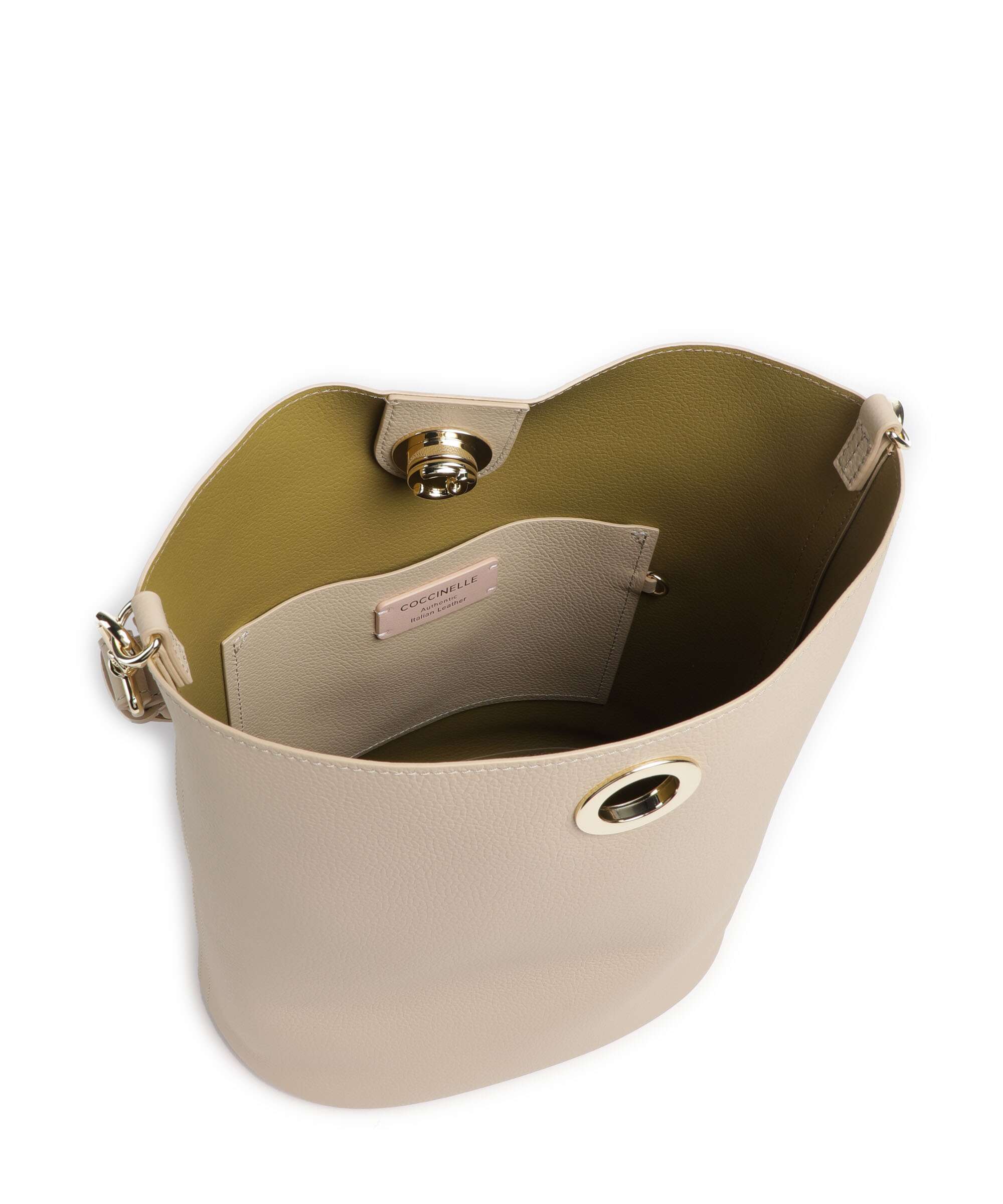 Coccinelle Nikla Bucket bag sandshell/seagrass - Image 5