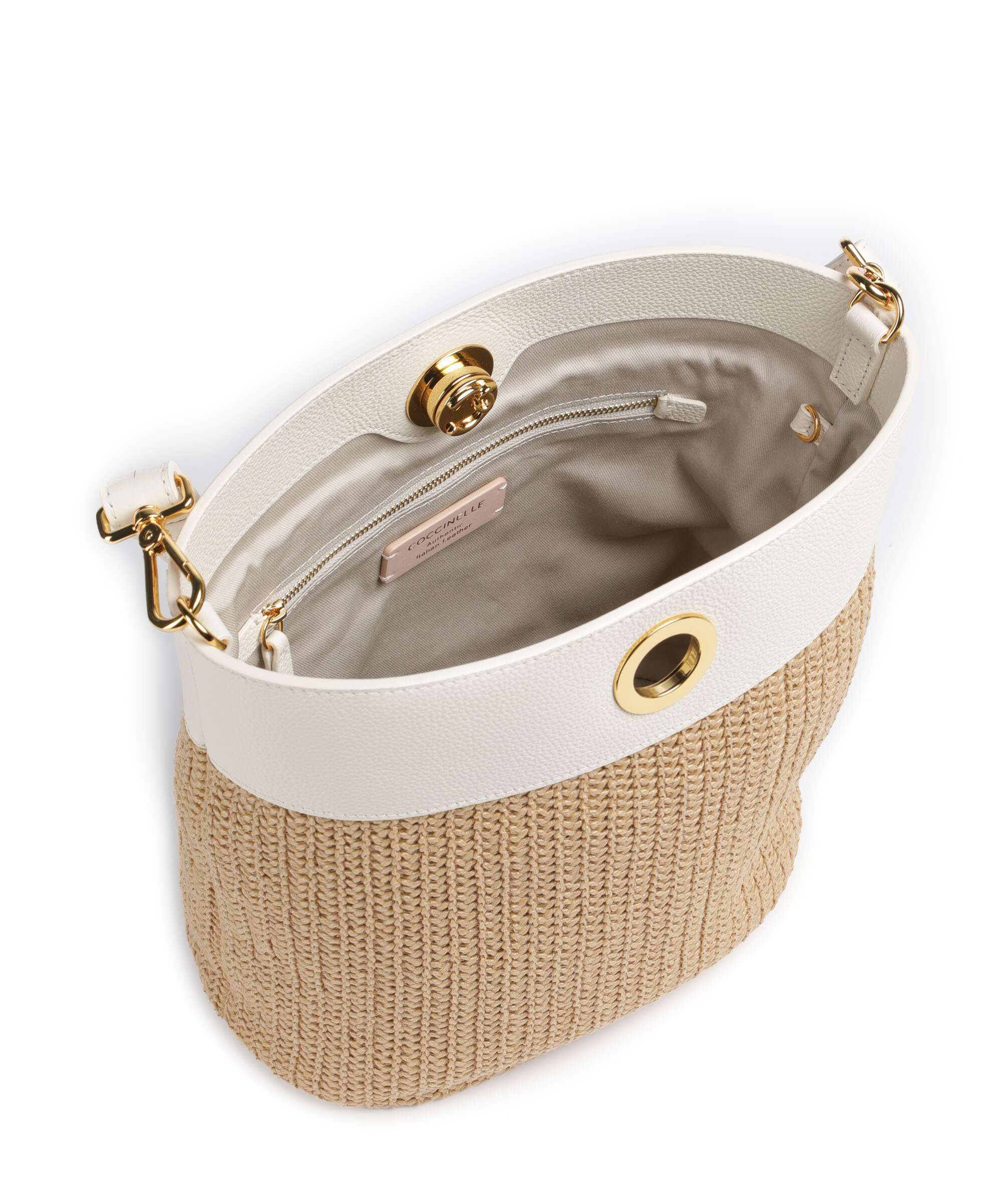 Coccinelle Nikla Bucket bag natural/pearl - Image 5