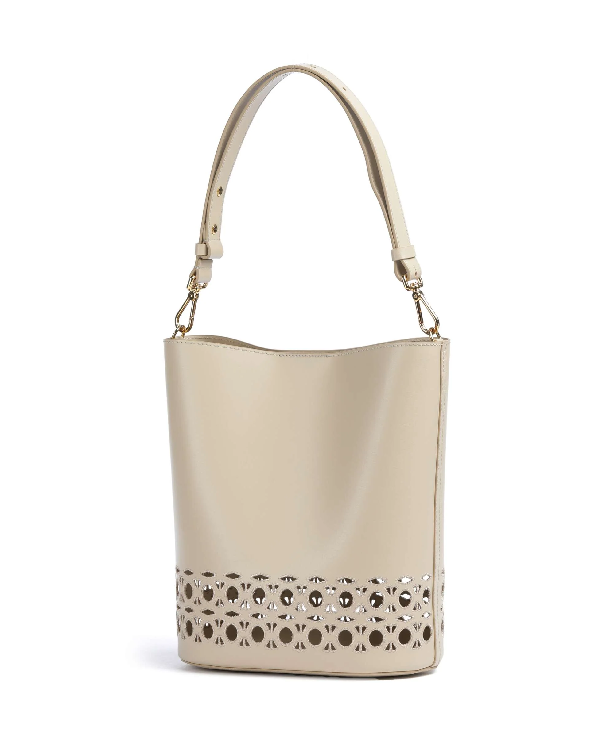 Coccinelle Nikla Monogram Sangallo Bucket bag sandshell - Image 2