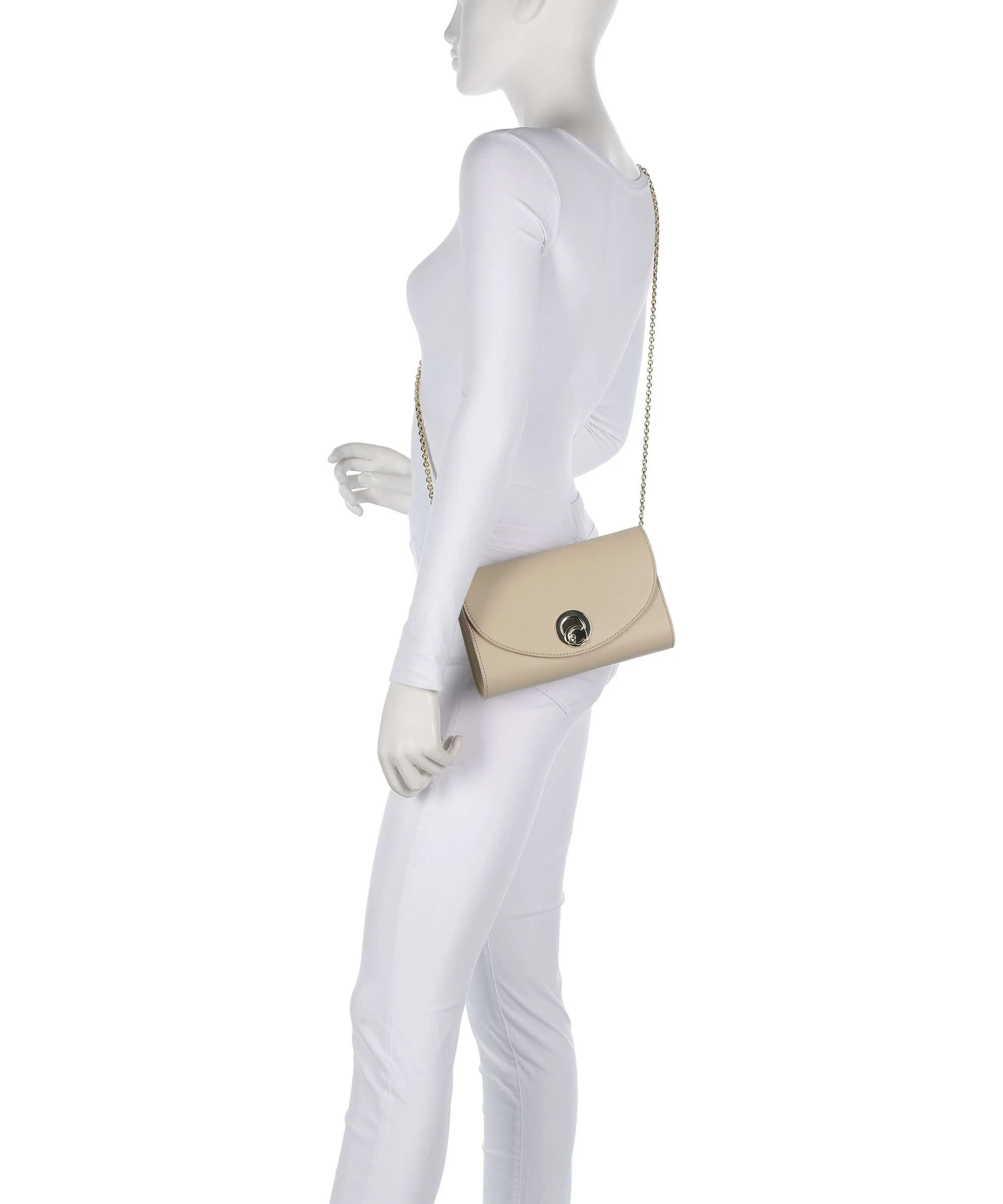 Coccinelle Nikla Smooth Crossbody bag sandshell - Image 3