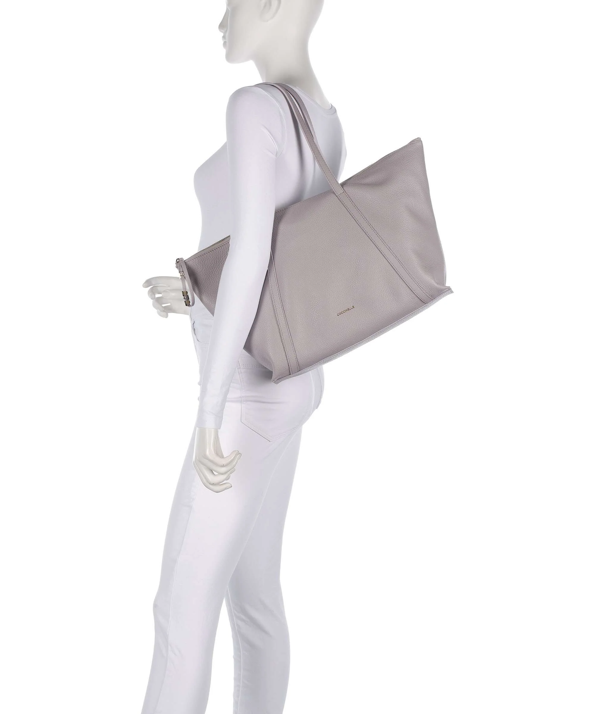 Coccinelle Nory Tote bag oyster - Image 3