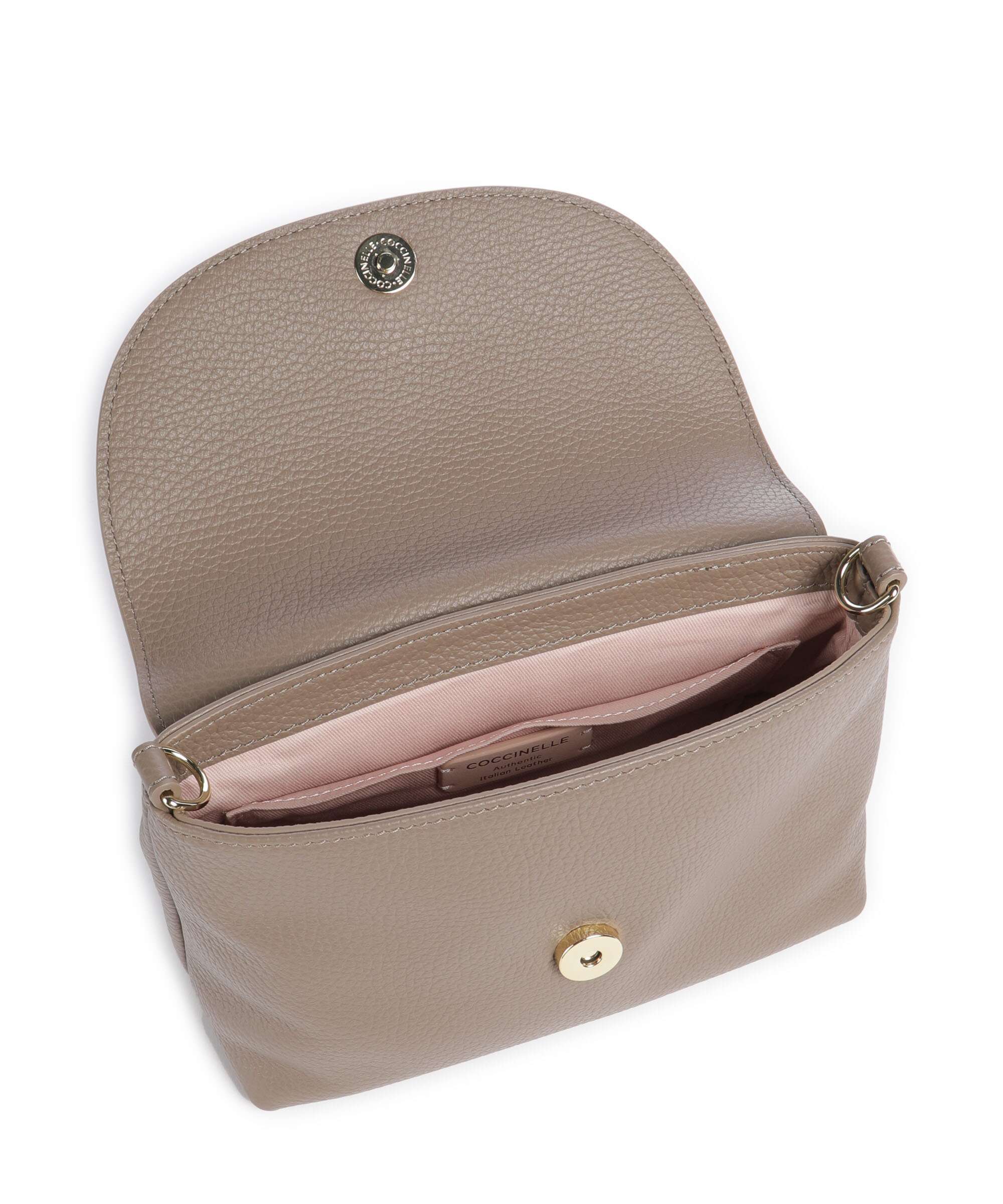 Coccinelle Paulina Crossbody bag warm taupe - Image 6