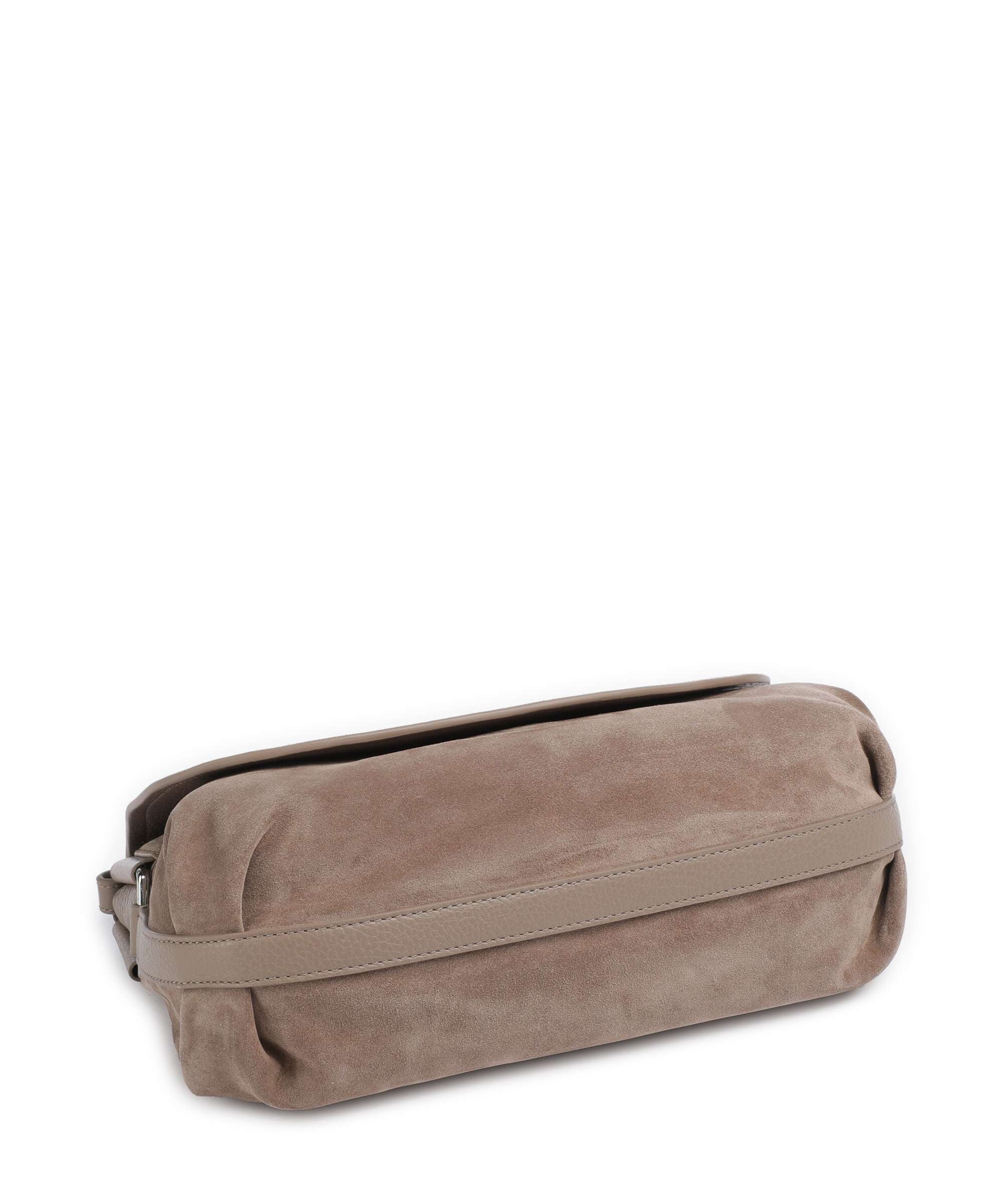 Coccinelle Rebekka Suede Shoulder bag warm taupe - Image 5