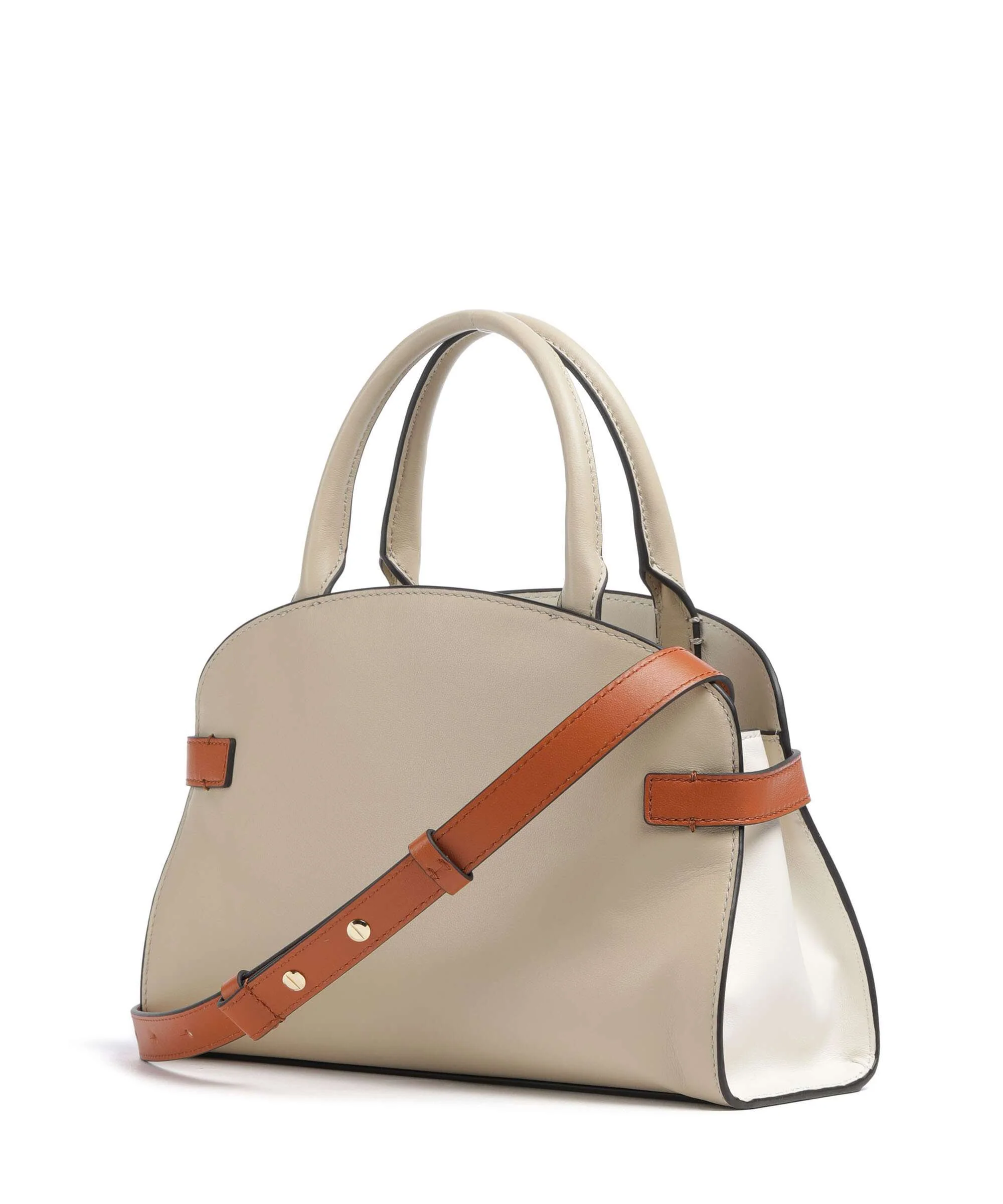 Coccinelle Sabine New Tricolor Handbag sandshell/pearl/crab - Image 2