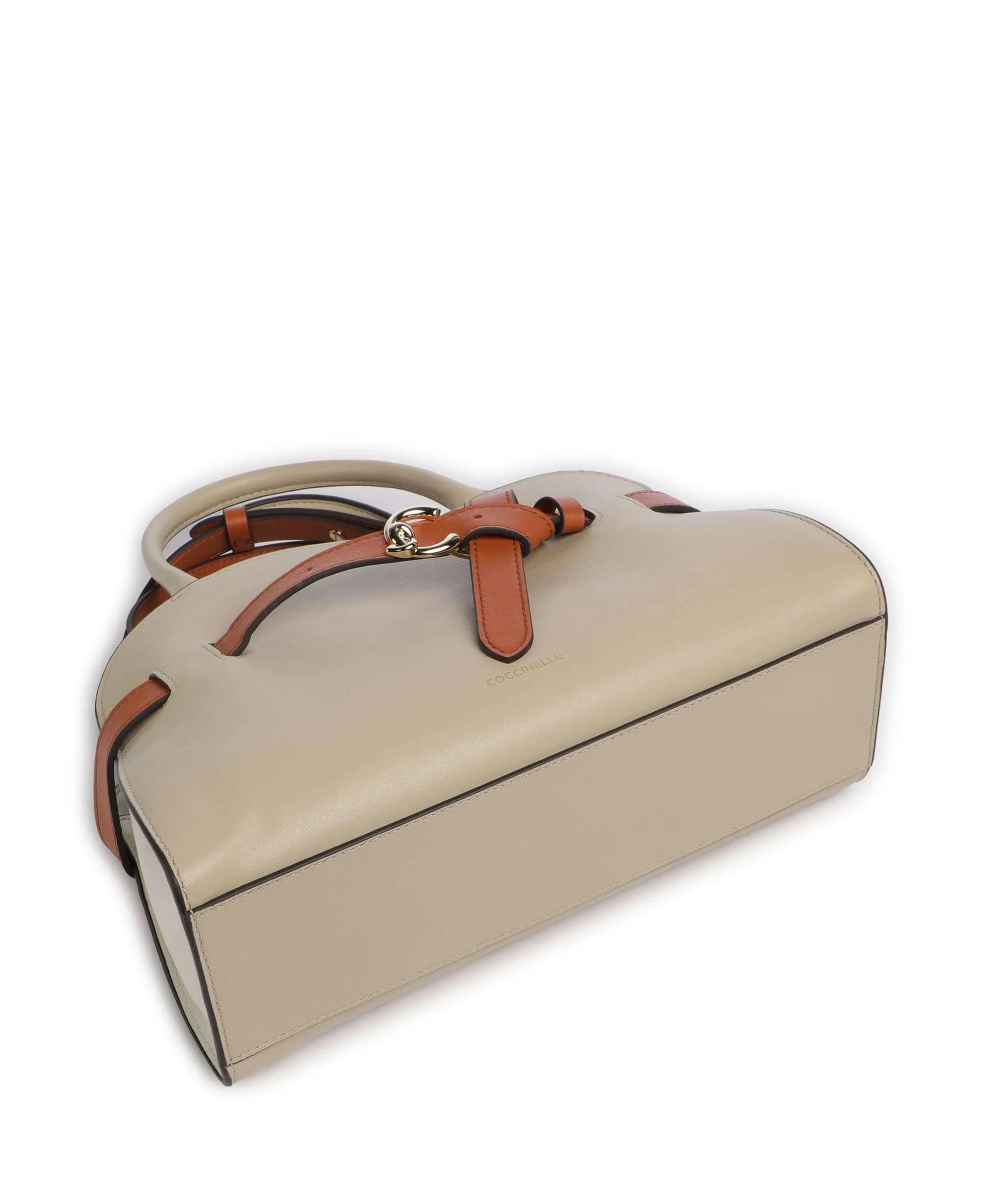 Coccinelle Sabine New Tricolor Handbag sandshell/pearl/crab - Image 3