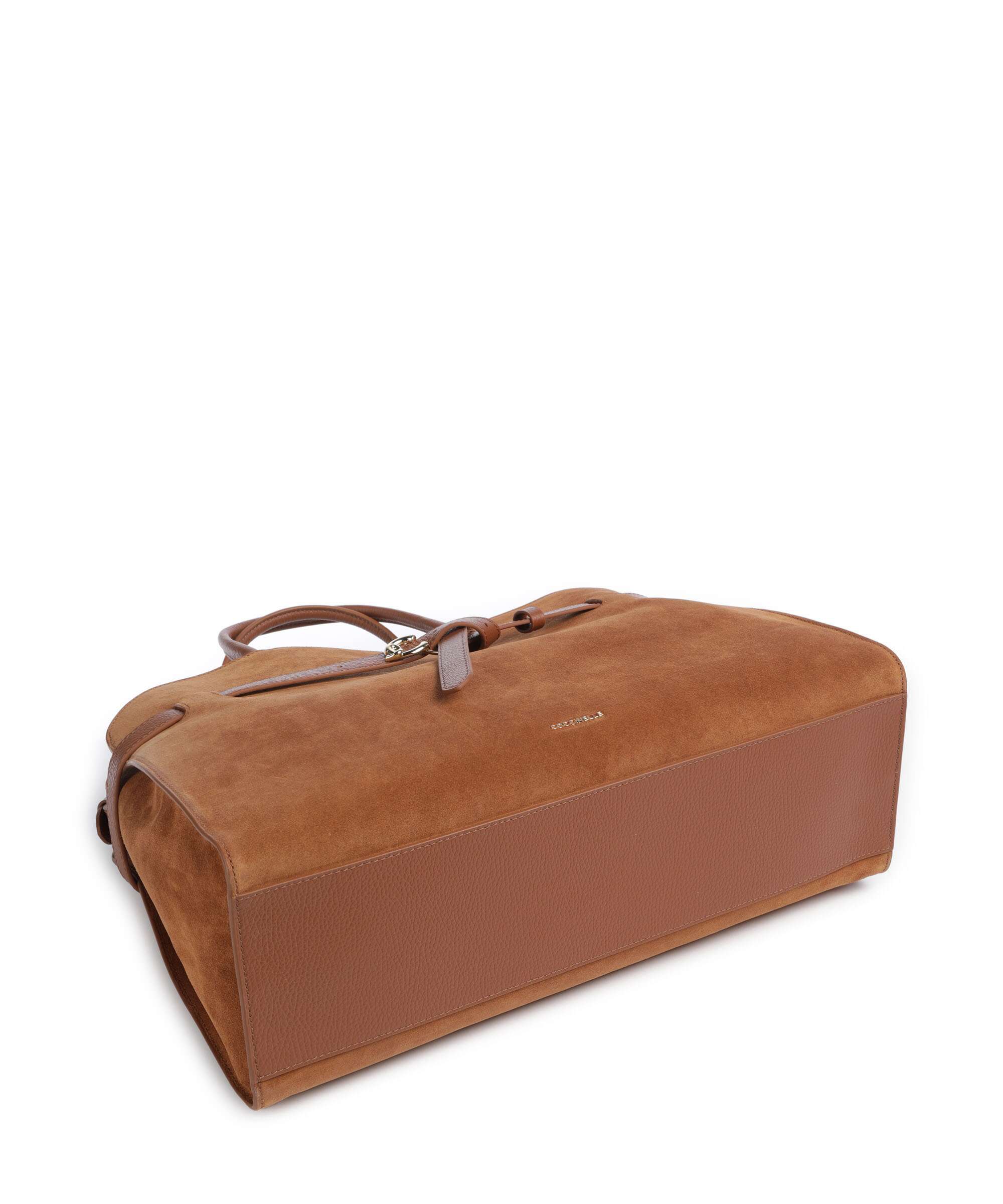 Coccinelle Sabine Suede Handbag cognac - Image 4