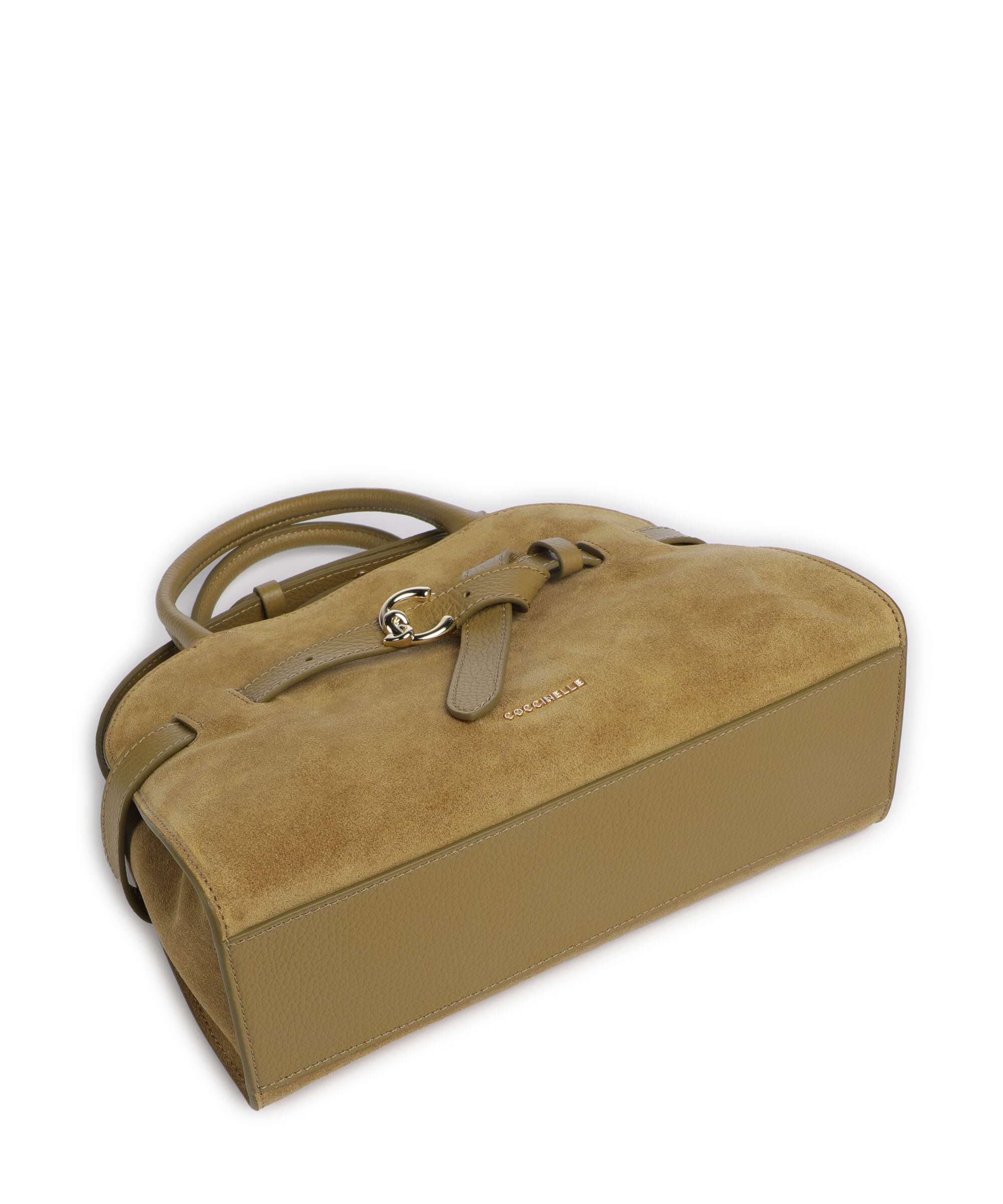 Coccinelle Sabine Suede Handbag seagrass - Image 4