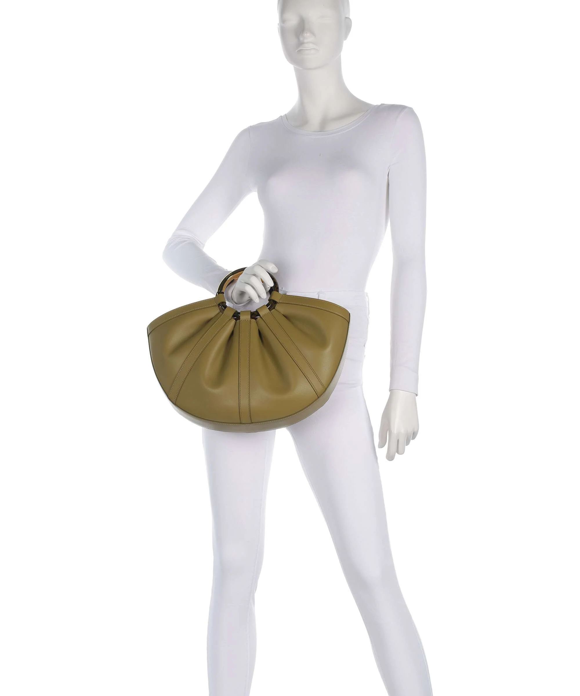 Coccinelle Shell Handbag seagrass - Image 3