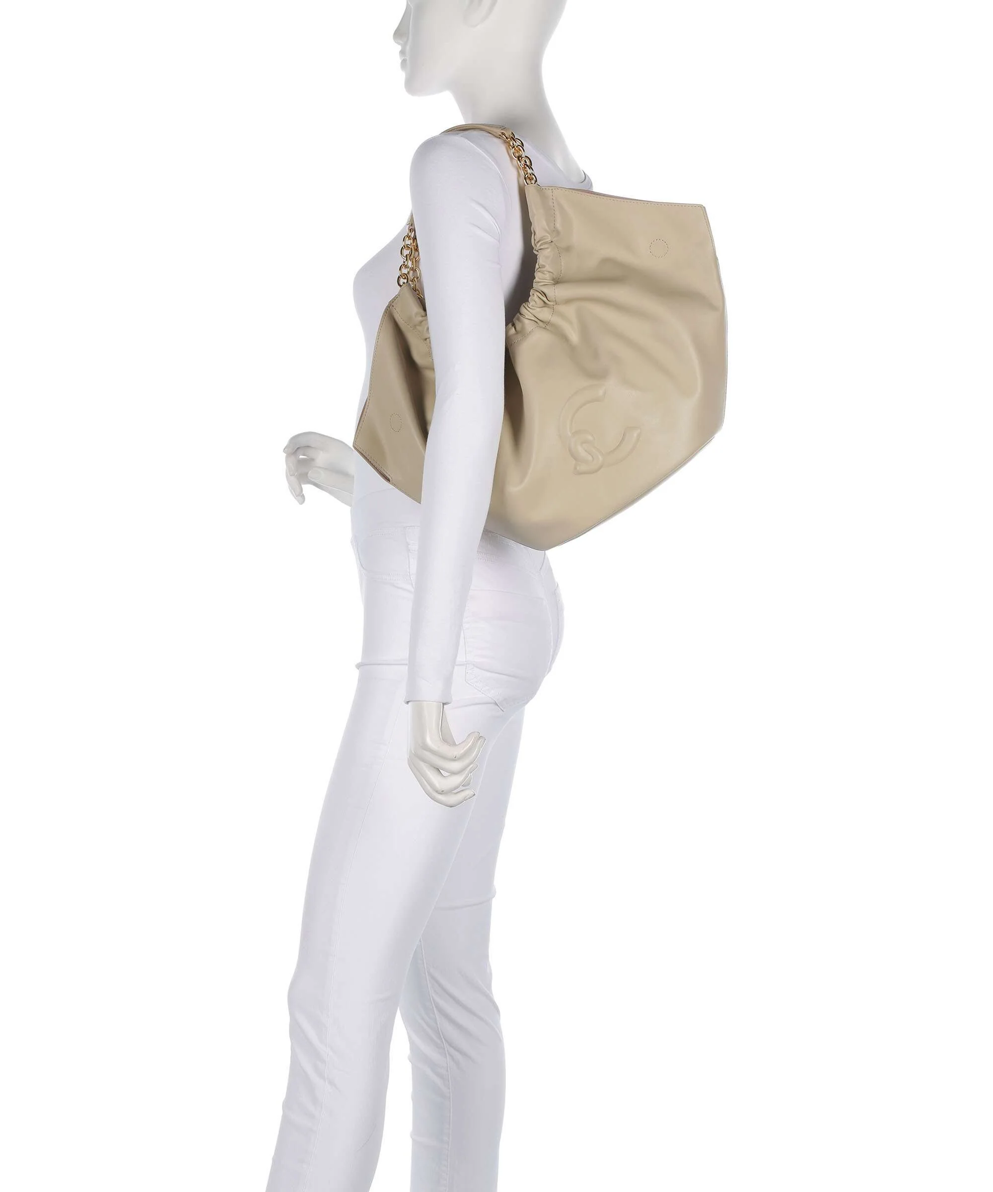 Coccinelle Smash Bucket bag sandshell - Image 3