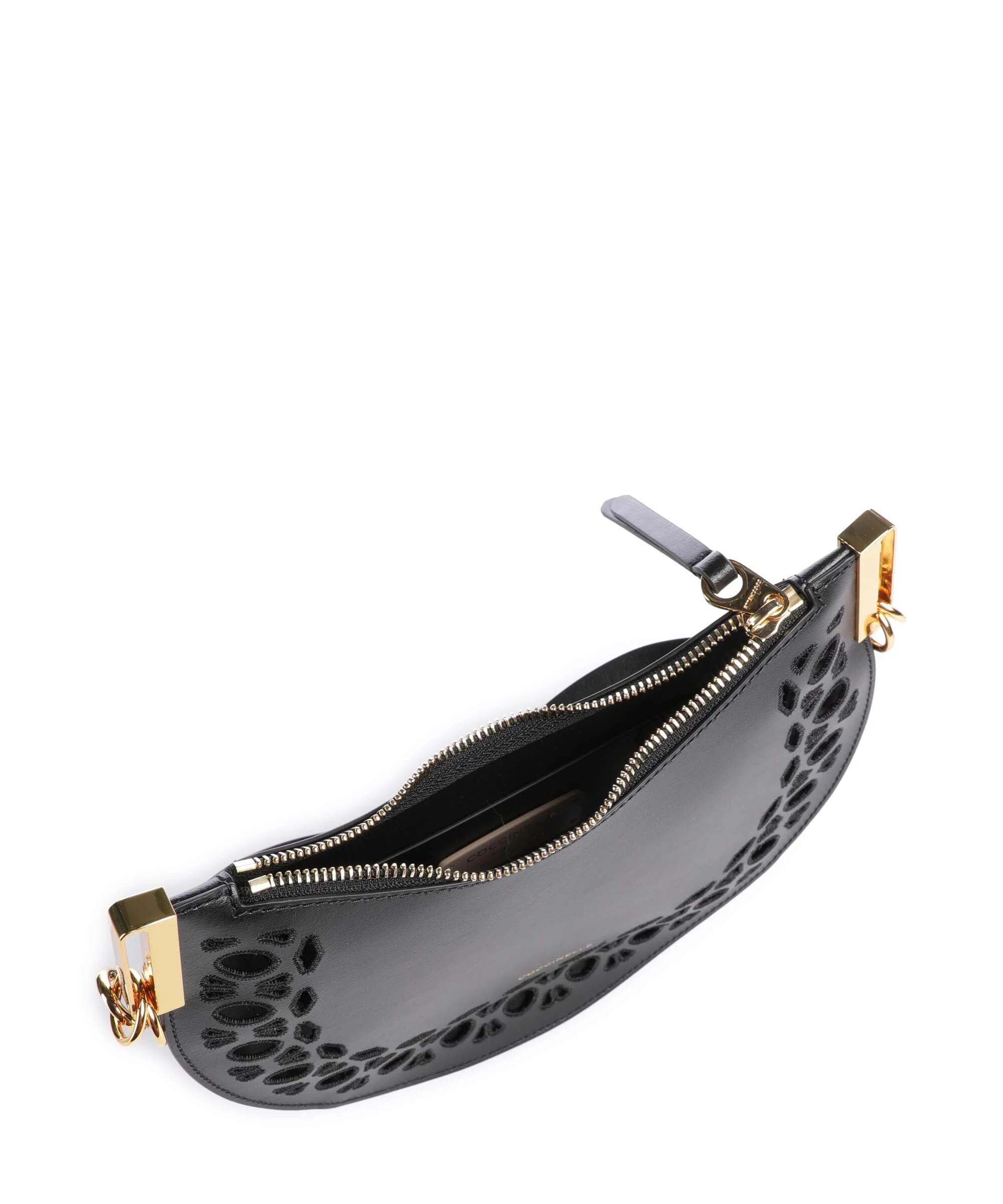 Coccinelle Sunup Monogram Sangallo Shoulder bag noir - Image 7