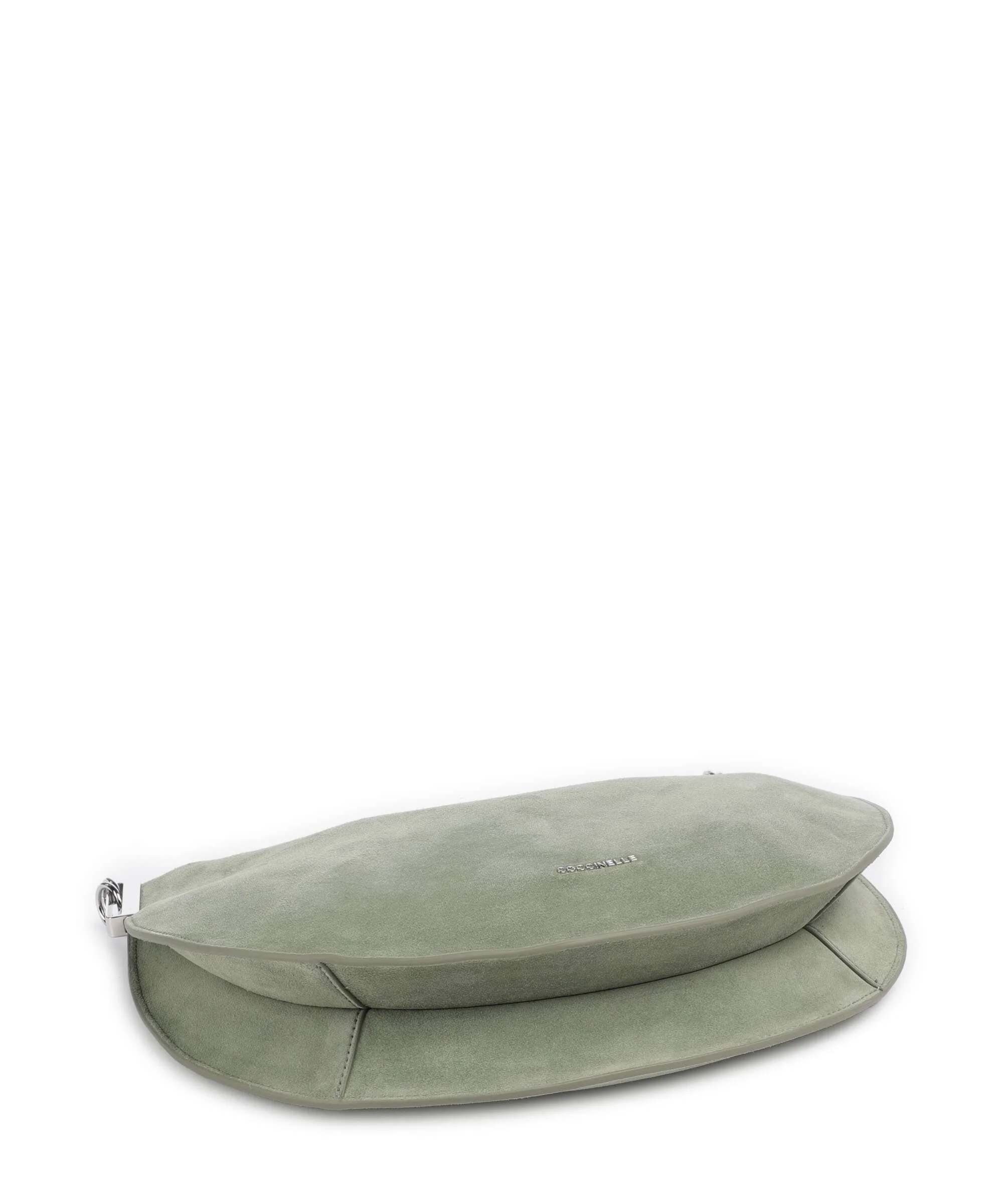 Coccinelle Sunup Suede Hobo bag greenery - Image 5
