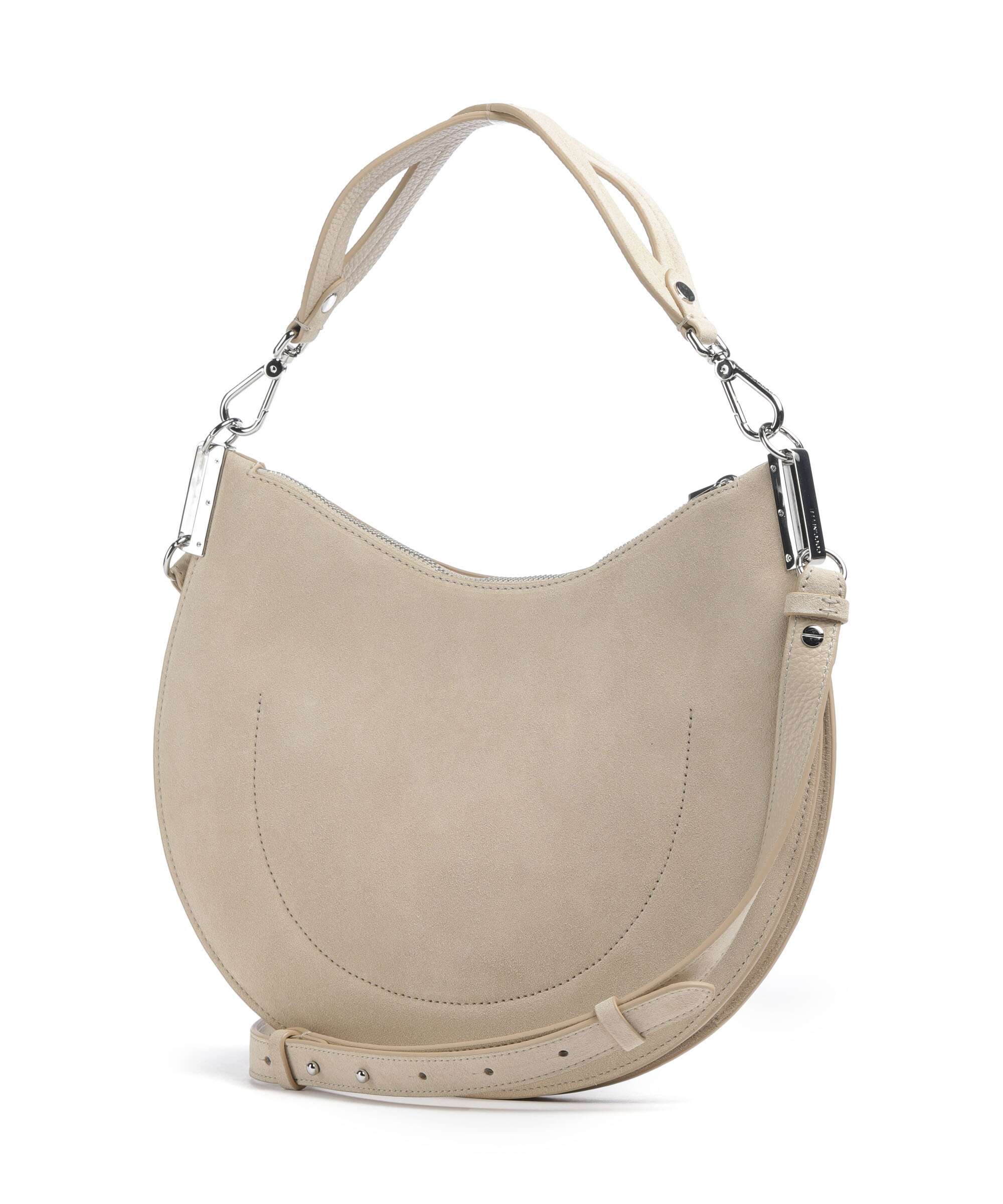 Coccinelle Sunup Suede Hobo bag sandshell - Image 2