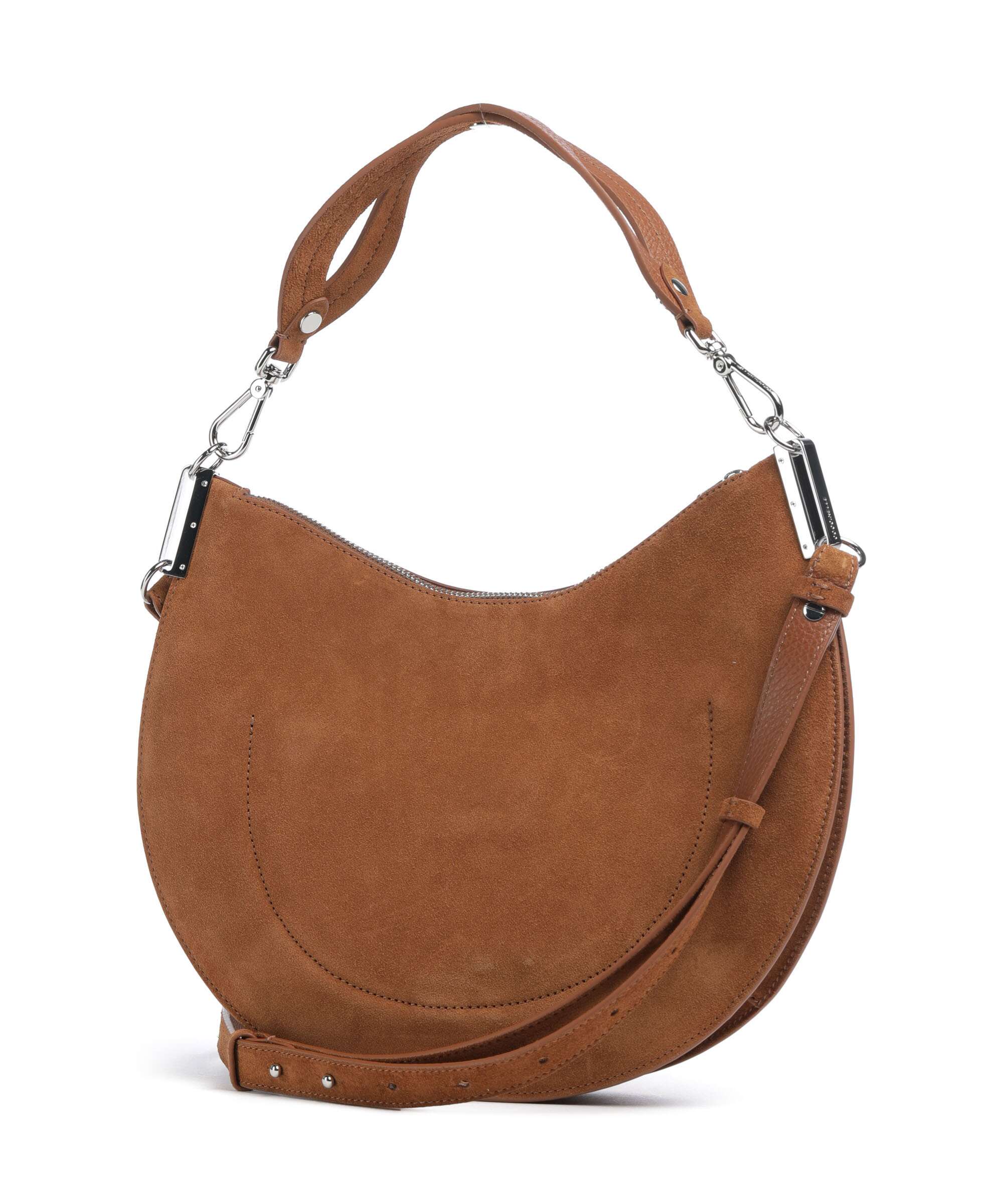 Coccinelle Sunup Suede Hobo bag cognac - Image 2