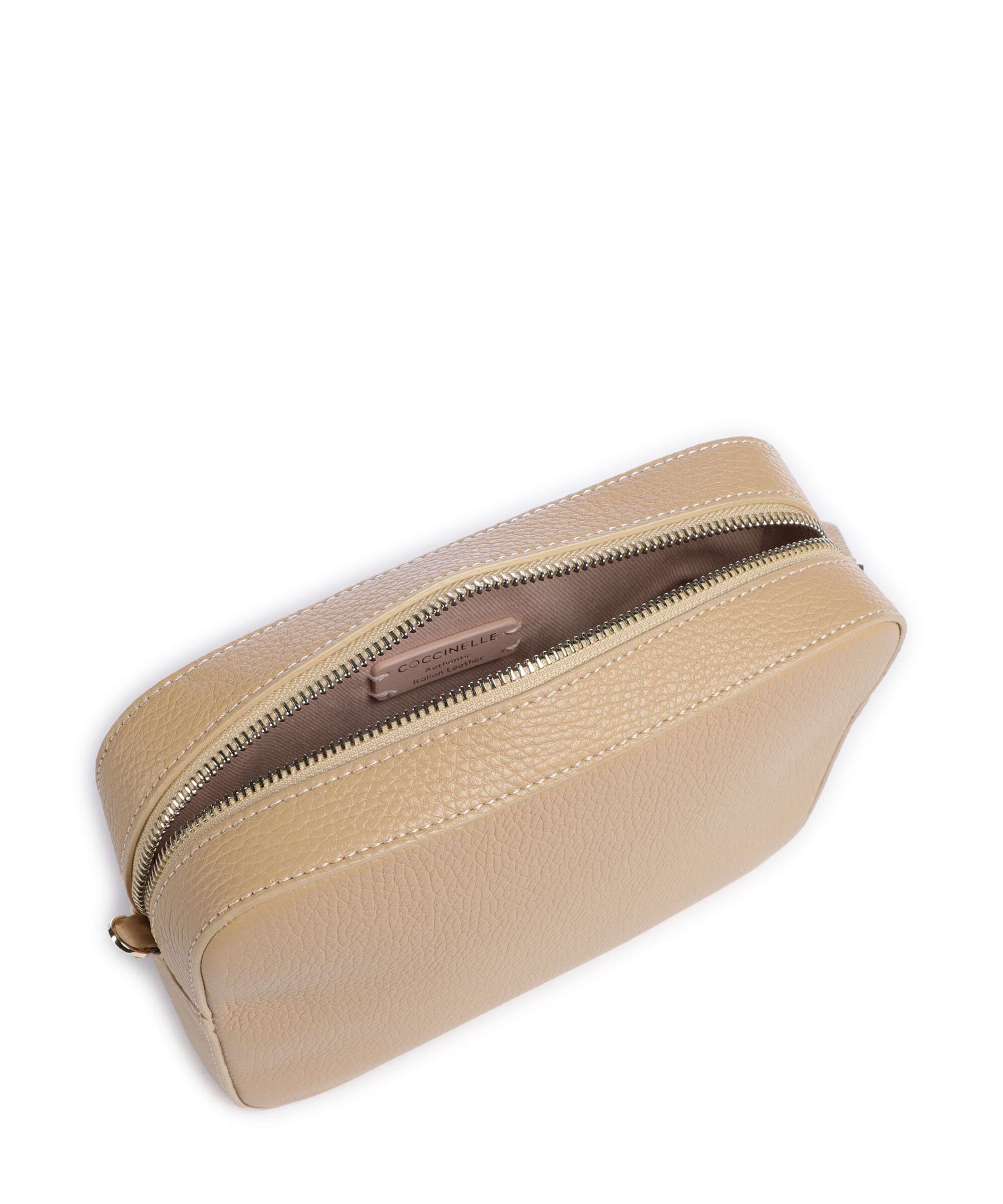 Coccinelle Tebe Crossbody bag fresh beige - Image 6