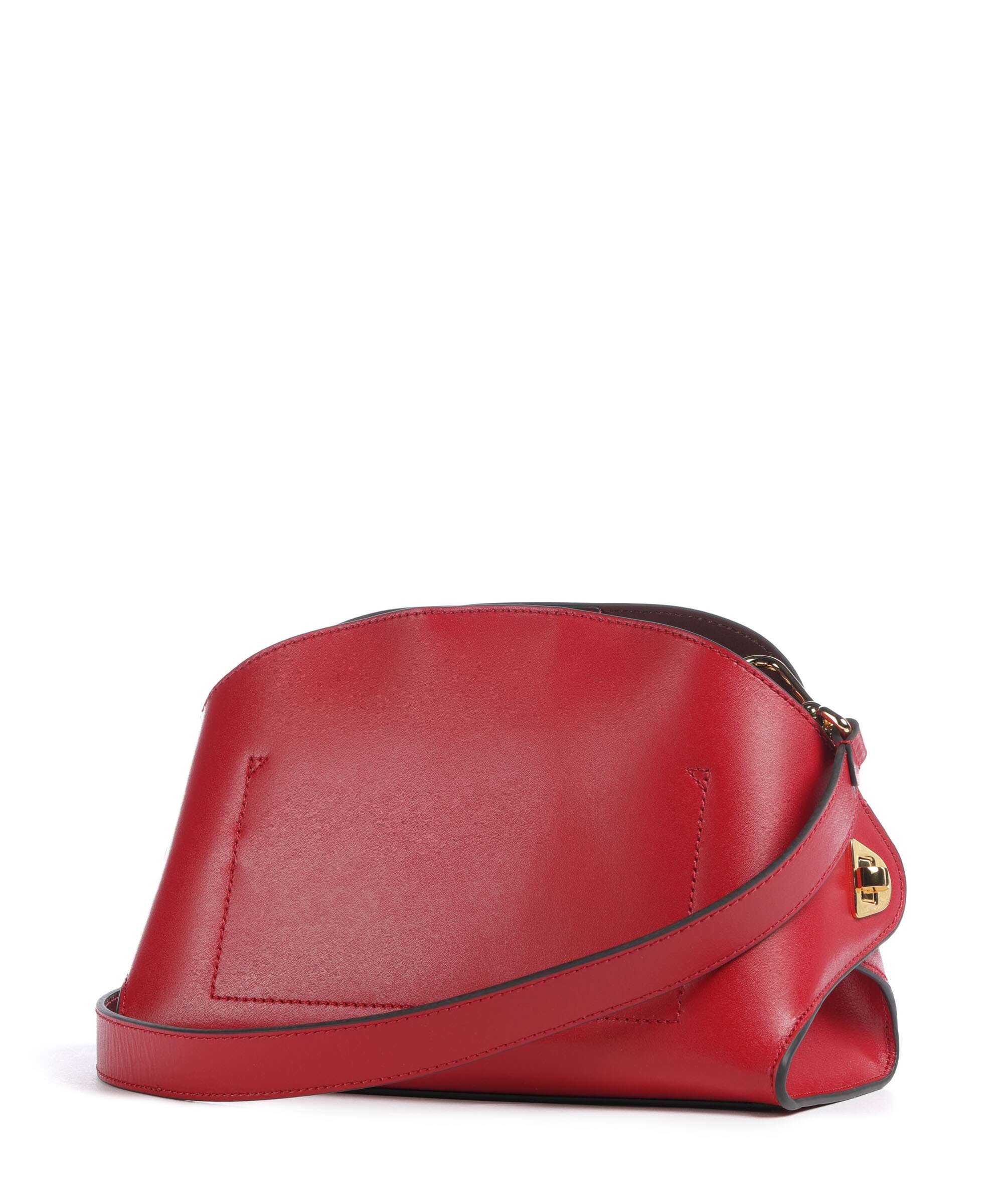 Coccinelle Tylde Calf Crossbody bag scarlet - Image 4