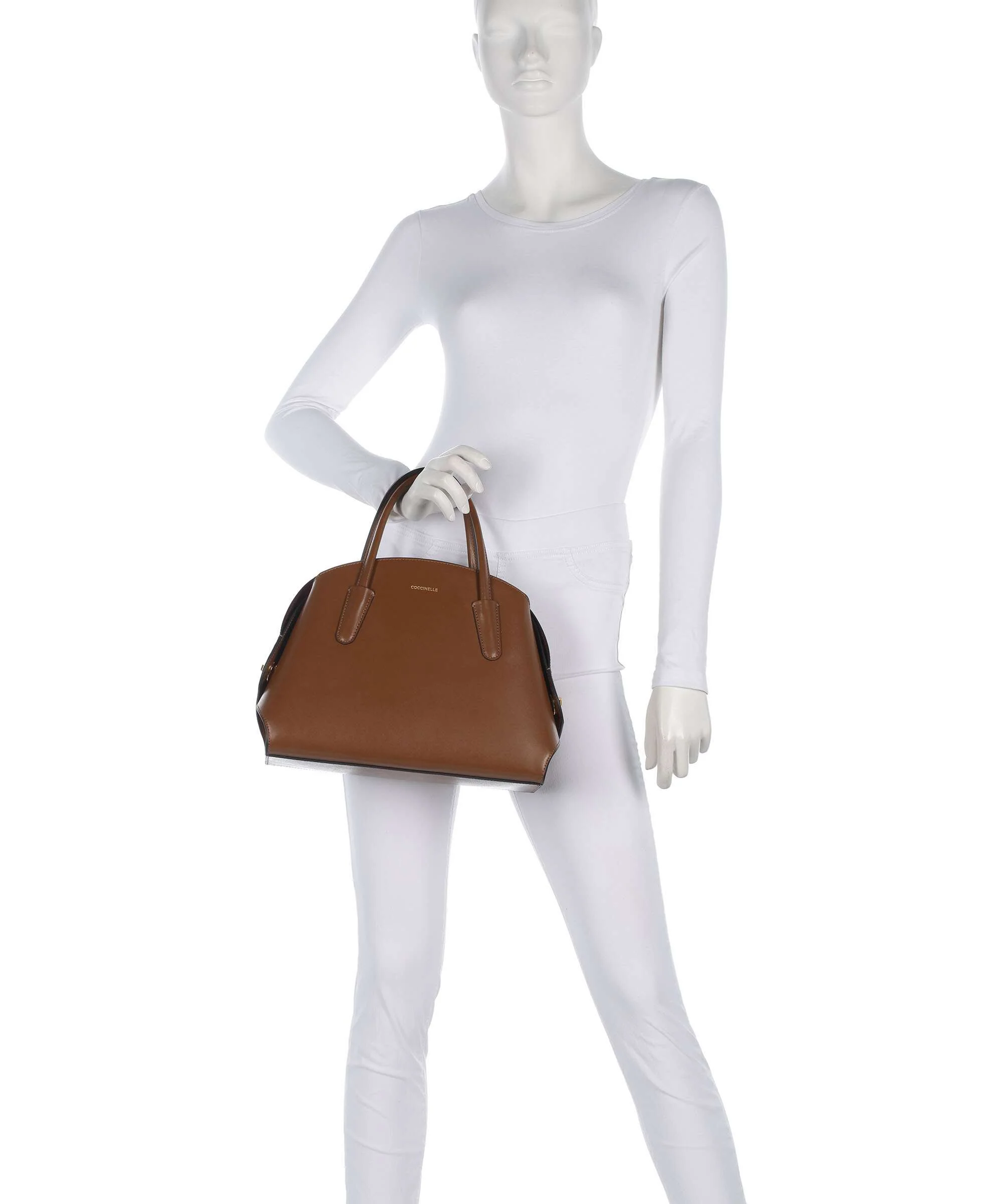 Coccinelle Tylde Calf Handbag cognac - Image 3