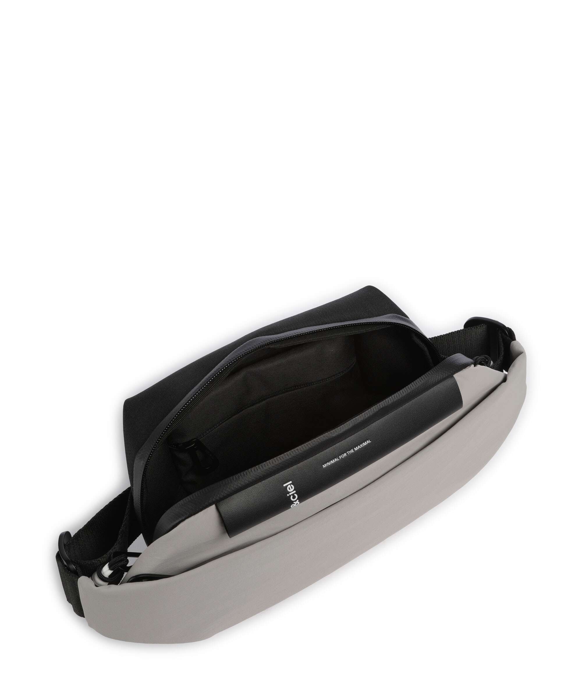 Côte&Ciel Isarau S Crossbody bag light grey - Image 6