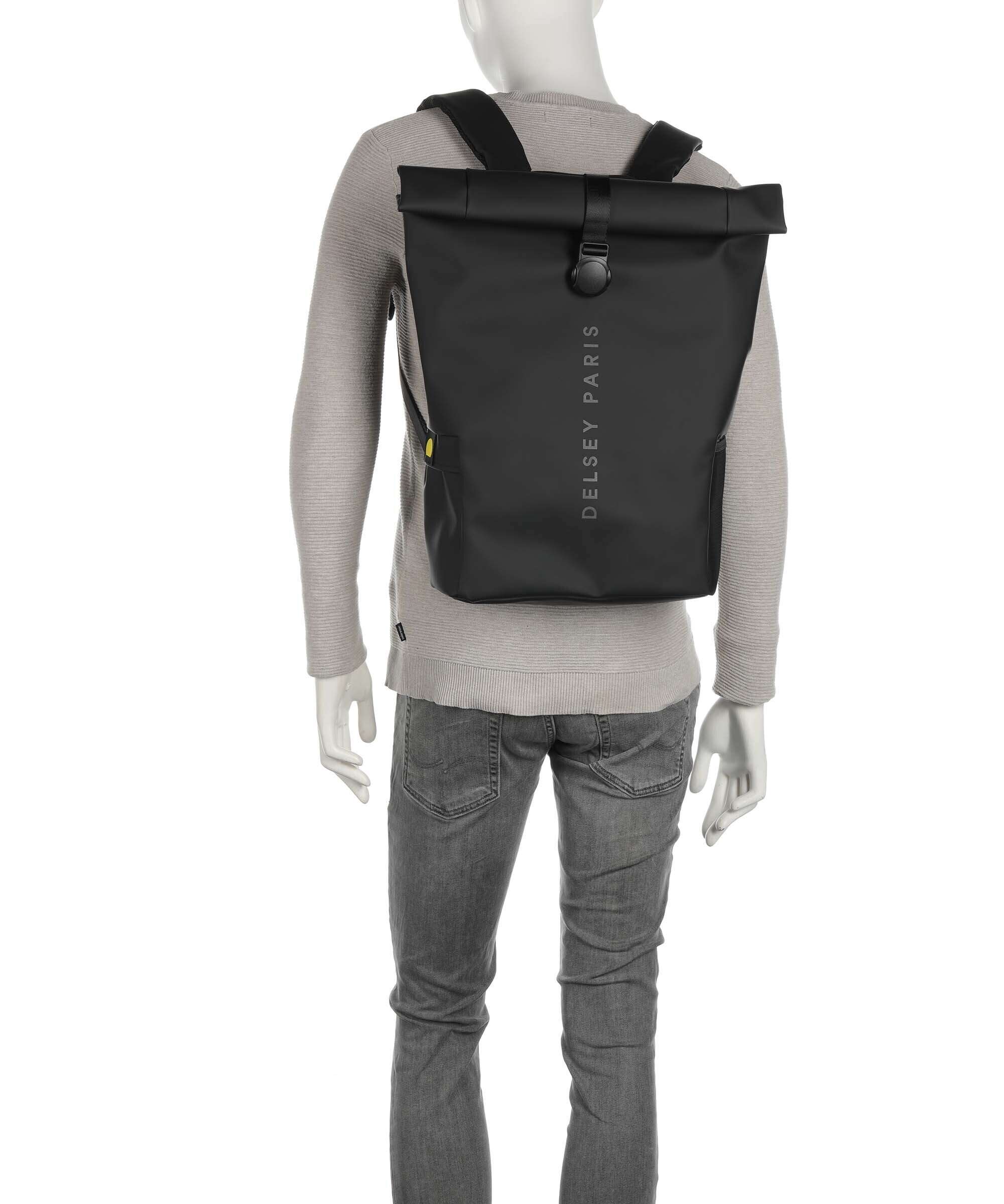 Delsey Paris Turenne Soft Rolltop backpack schwarz - Image 4