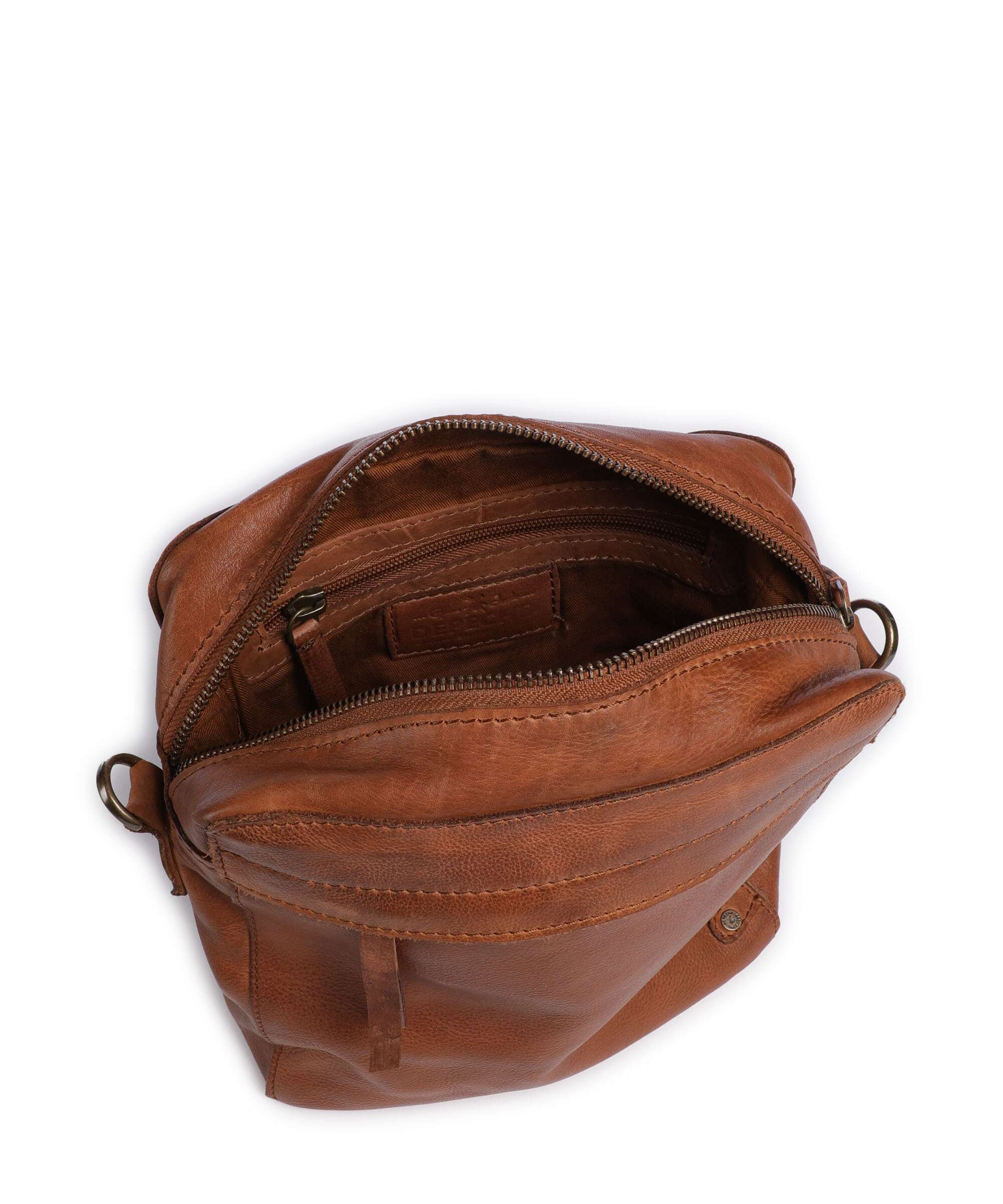 Depeche Vintage Wonders Crossbody bag vintage cognac - Image 6