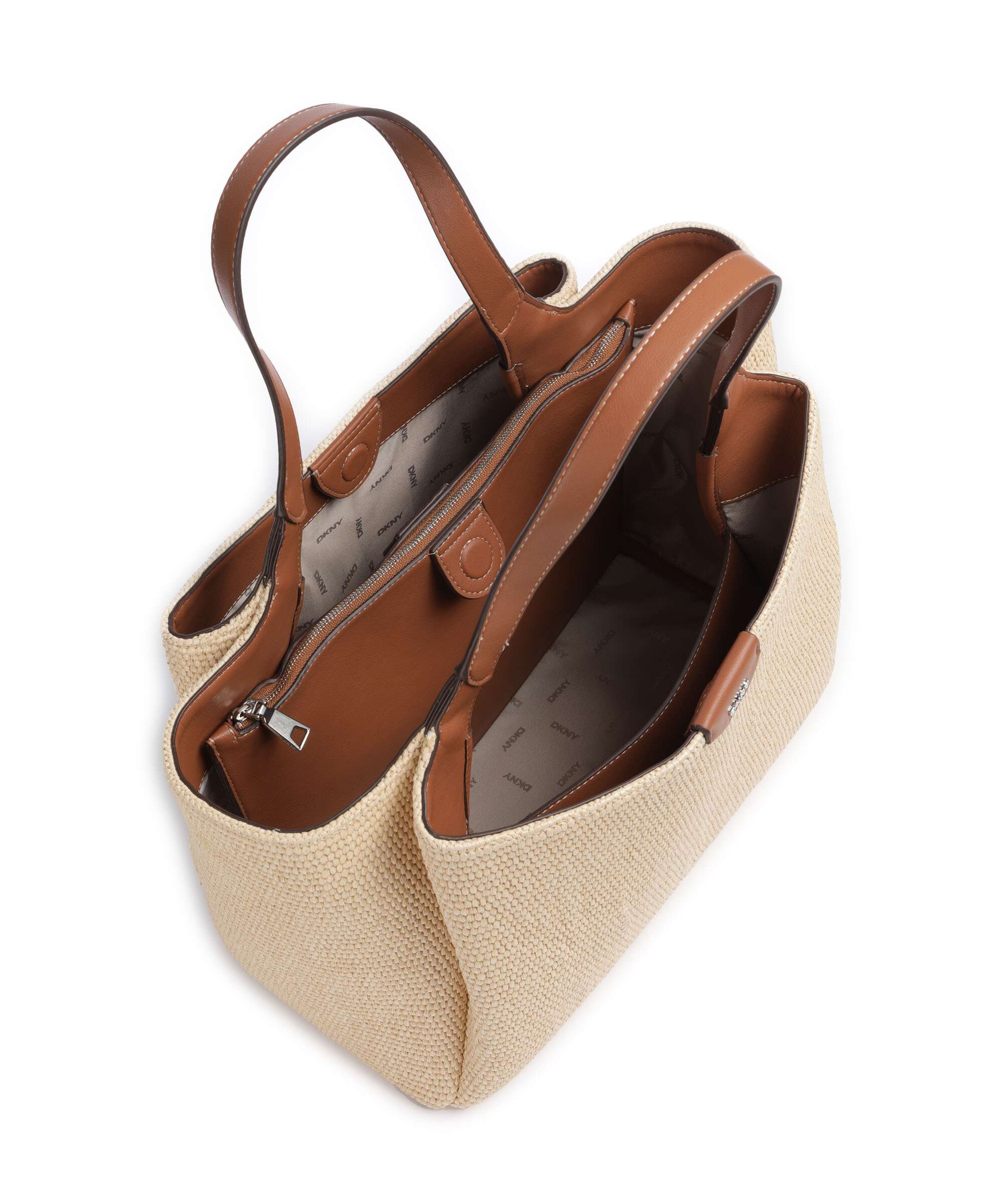 DKNY Willa Tote bag natural/saddle - Image 5