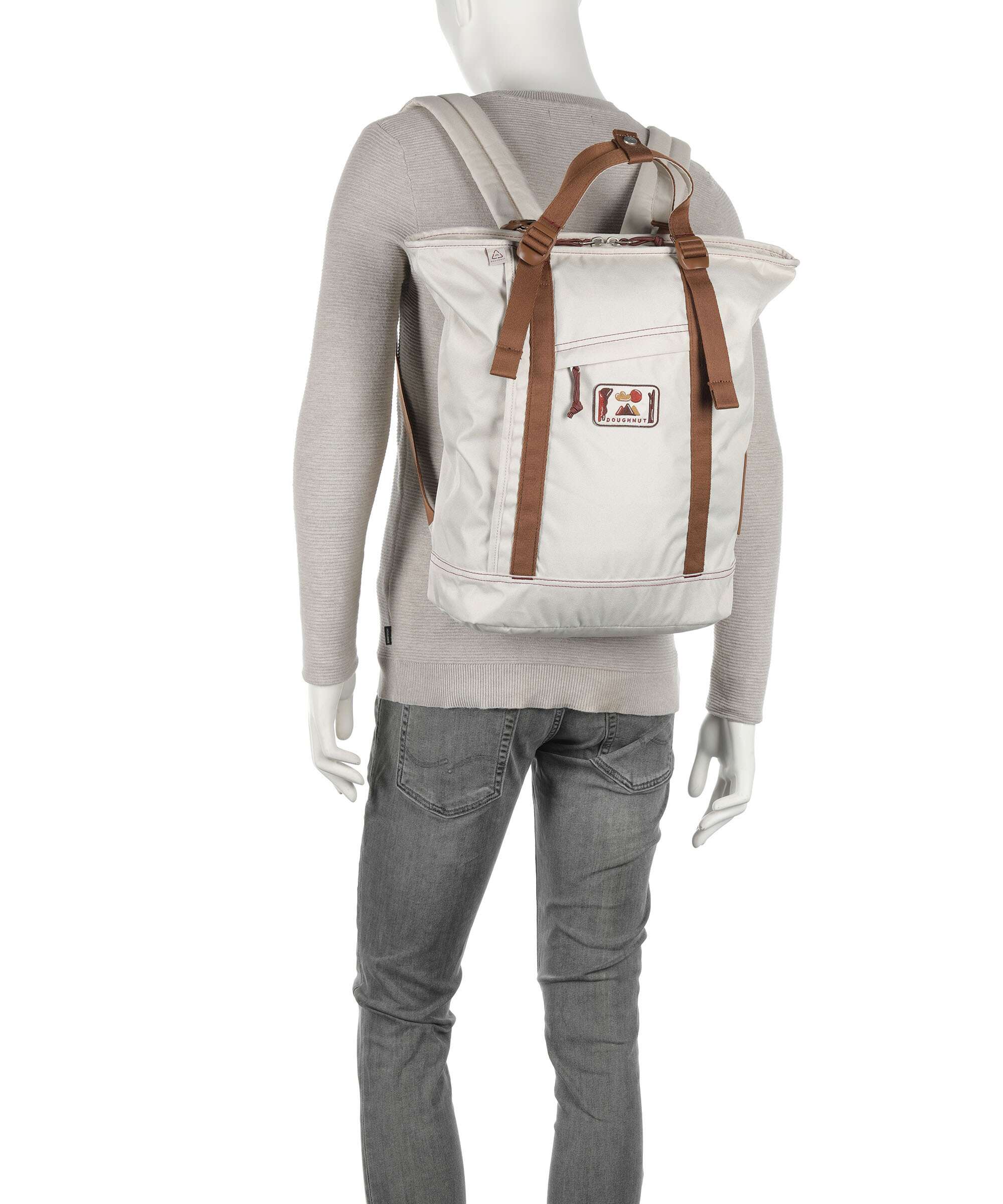 Doughnut Dreamwalker Tote Bag Backpack bag stone - Image 4