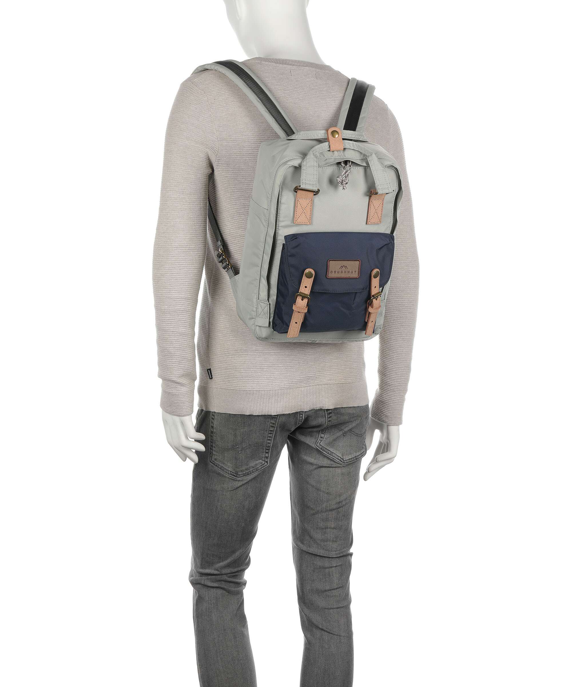 Doughnut Jungle Macaroon Backpack charcoal/teal - Image 4