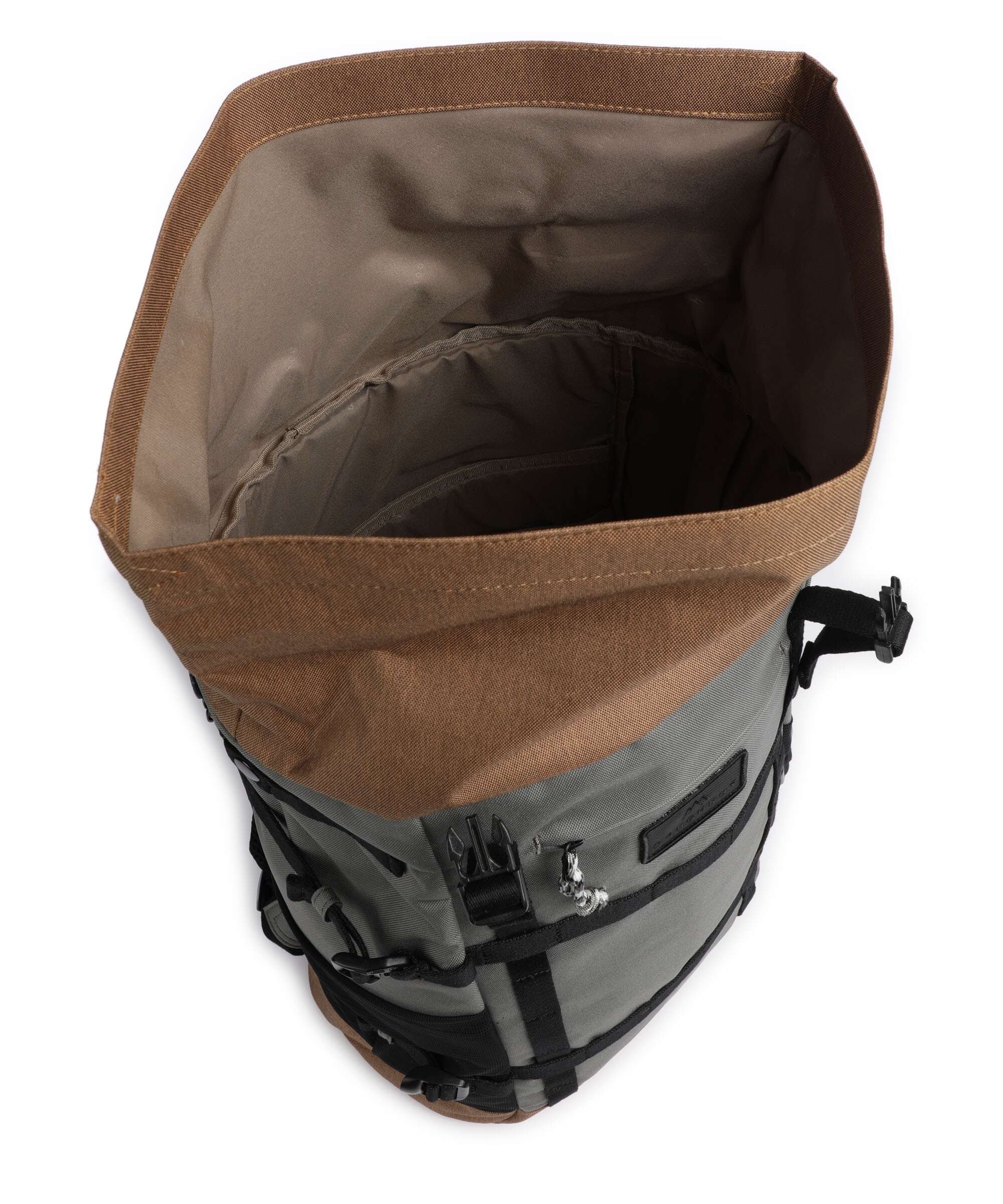 Doughnut Paratrooper Rolltop backpack grey/khaki - Image 5