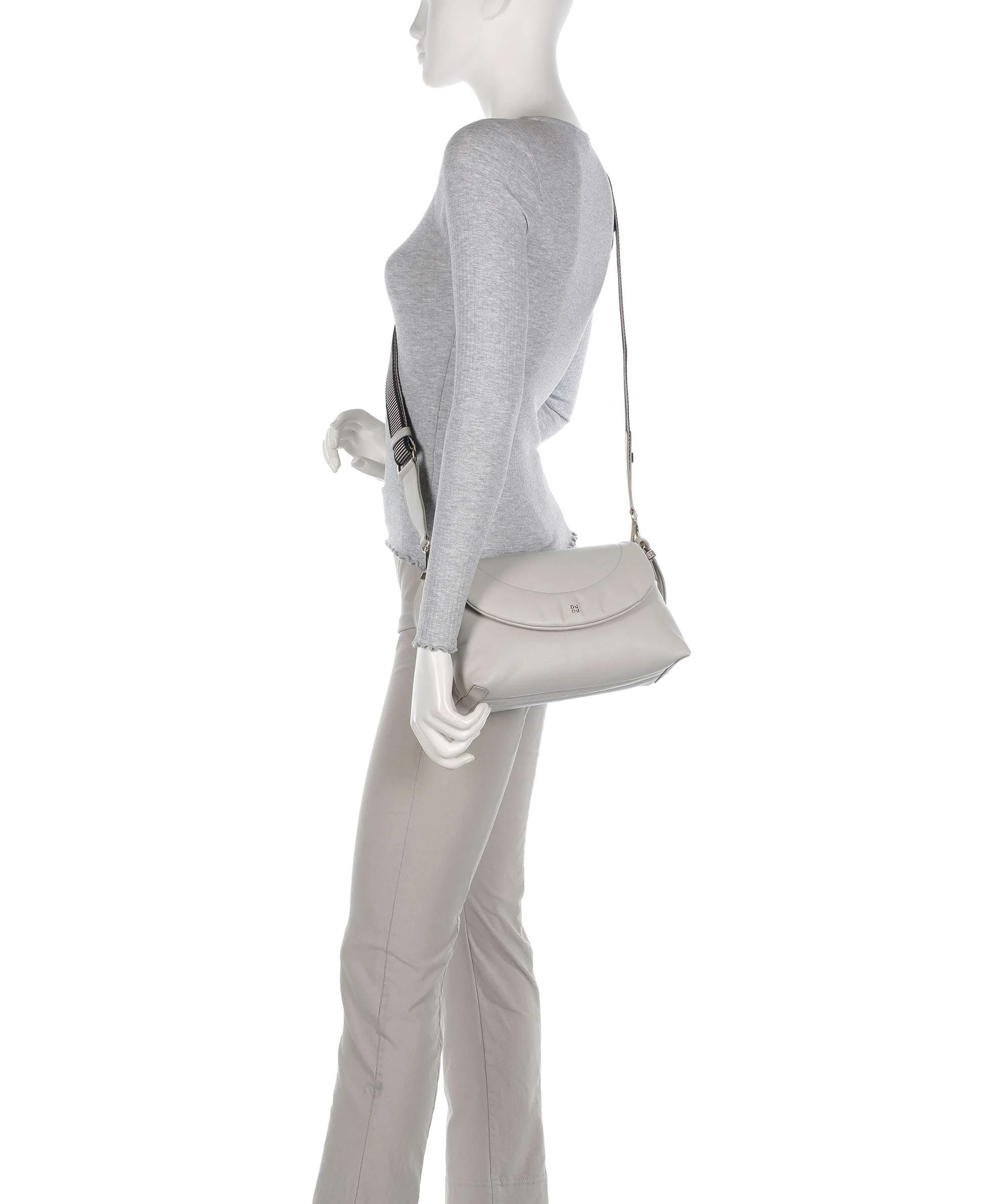 DuDu Bags Melville S. Shoulder bag pearl grey - Image 4