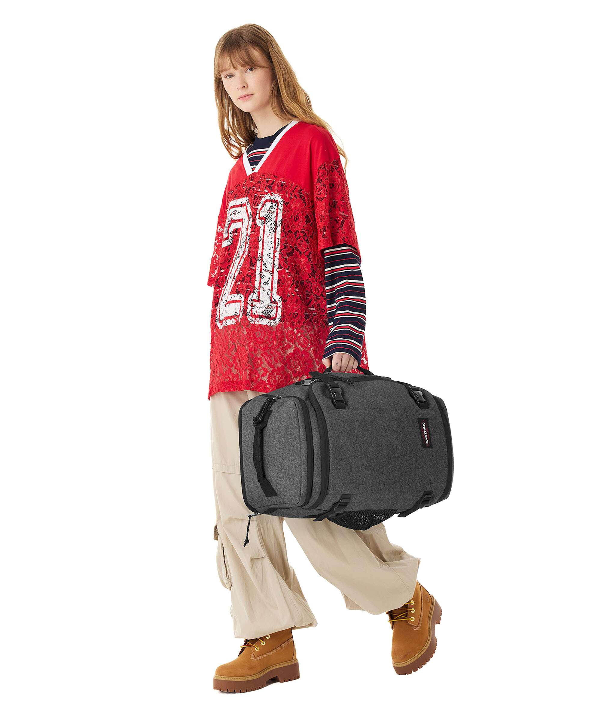 Eastpak Carry-Pack Travel backpack black denim - Image 4