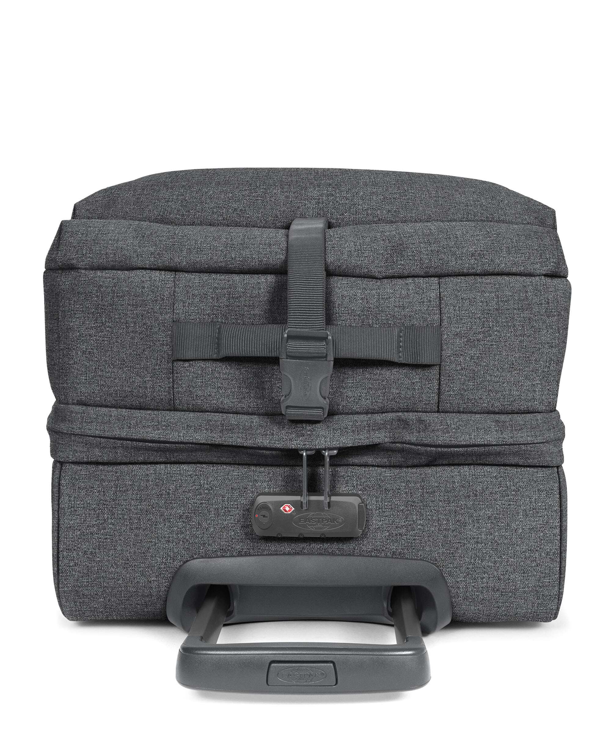Eastpak Double Tranverz M Travel bag with wheels black denim - Image 4