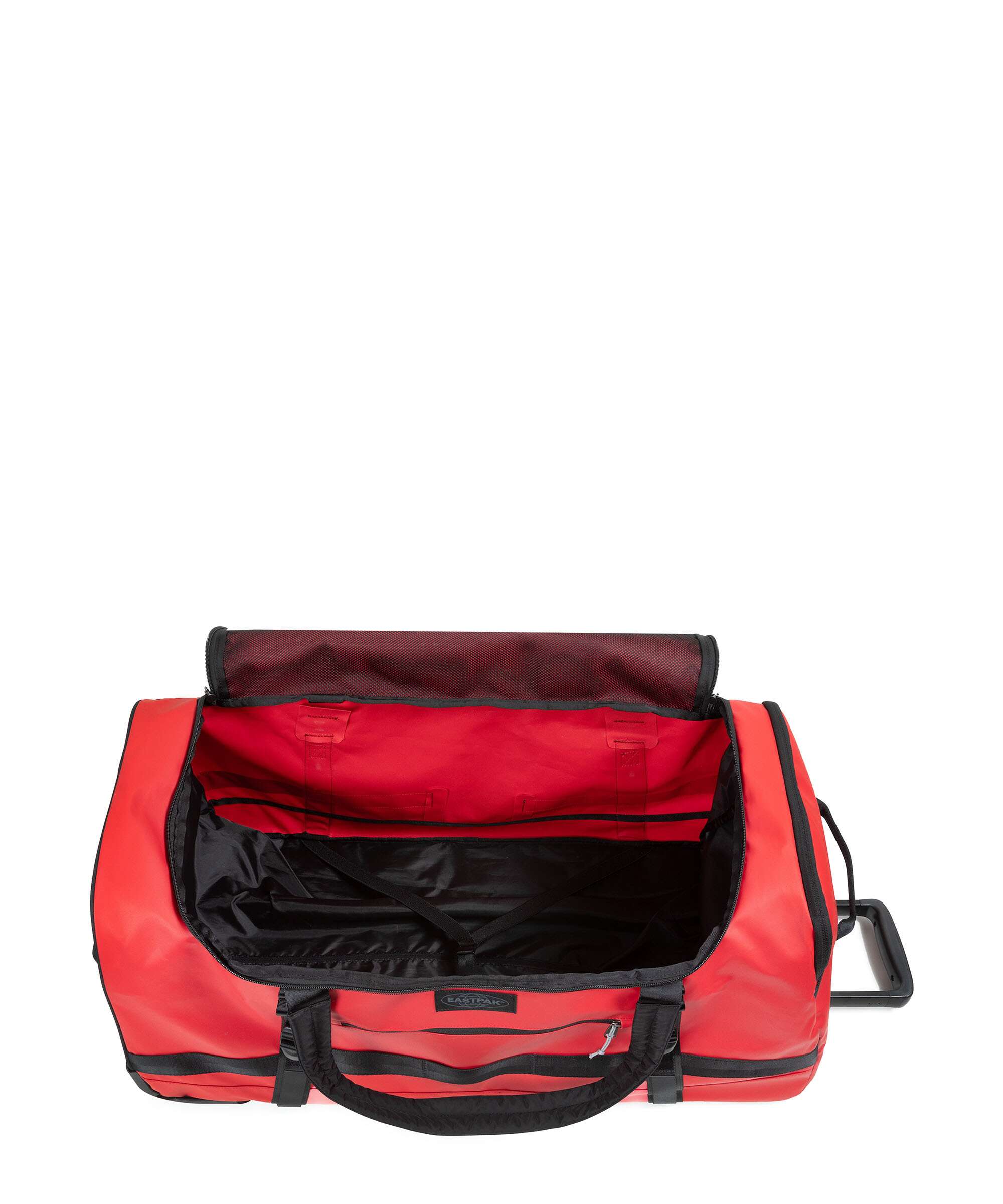 Eastpak Tarp Duffel Pack L Travel bag with wheels tarp red - Image 6