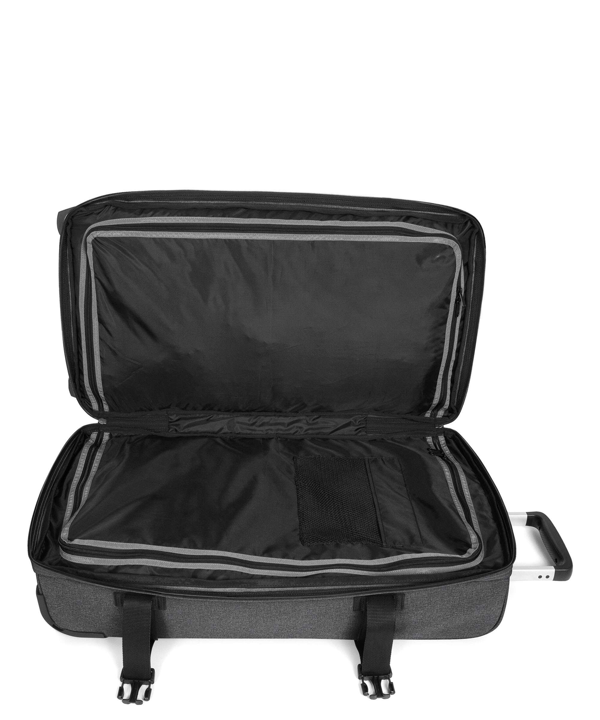 Eastpak Transit'R L Travel bag with wheels black denim - Image 5