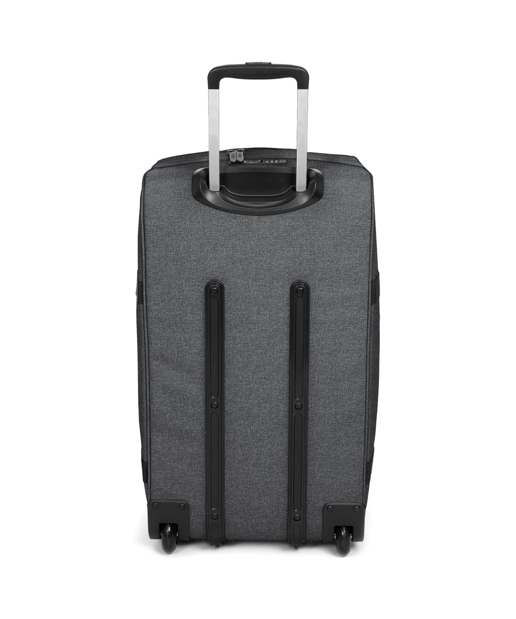 Eastpak Transit'R M Travel bag with wheels black denim - Image 2