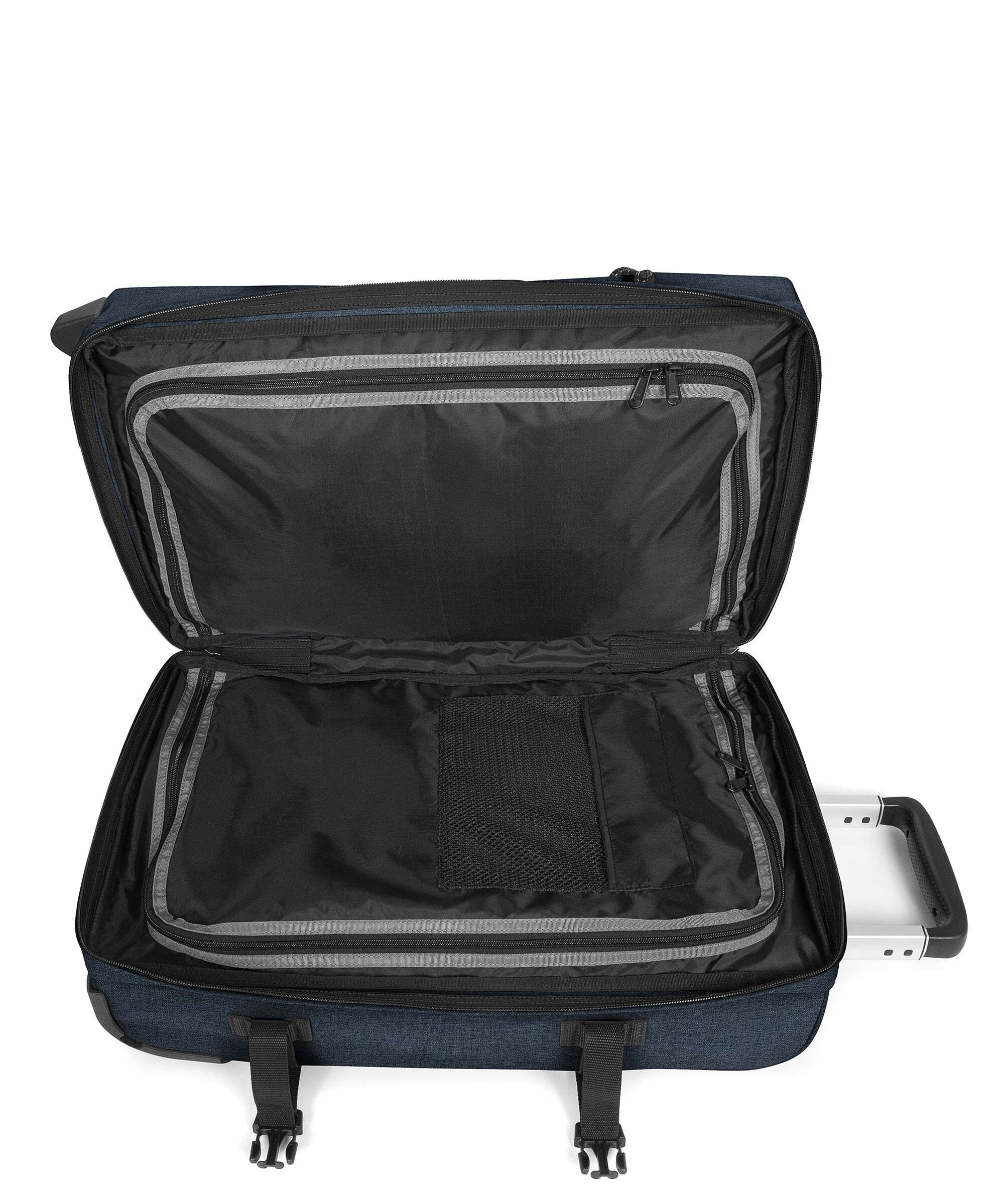 Eastpak Transit'R S Travel bag with wheels triple denim - Image 4