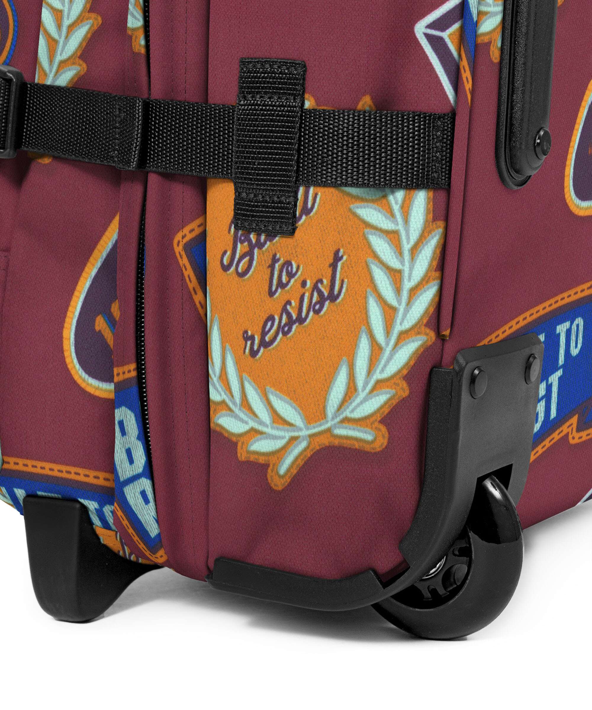 Eastpak Tranverz L Travel bag with wheels clash burgundy - Image 4