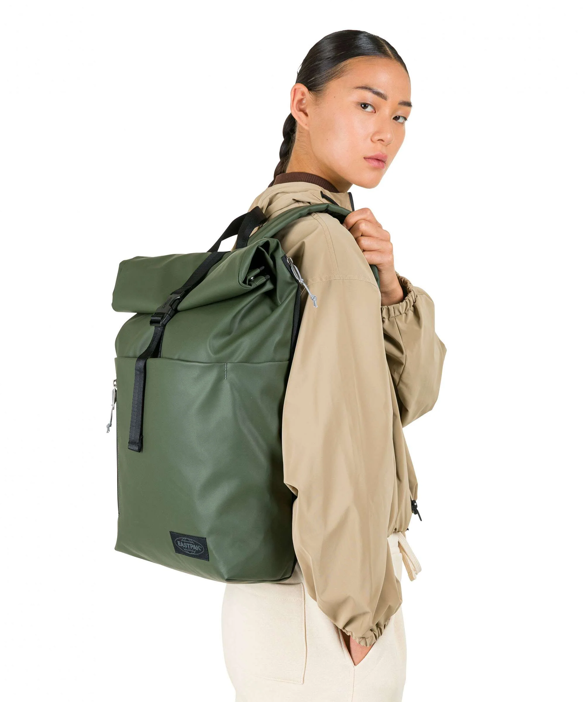 Eastpak Up Rolltop backpack forest - Image 3