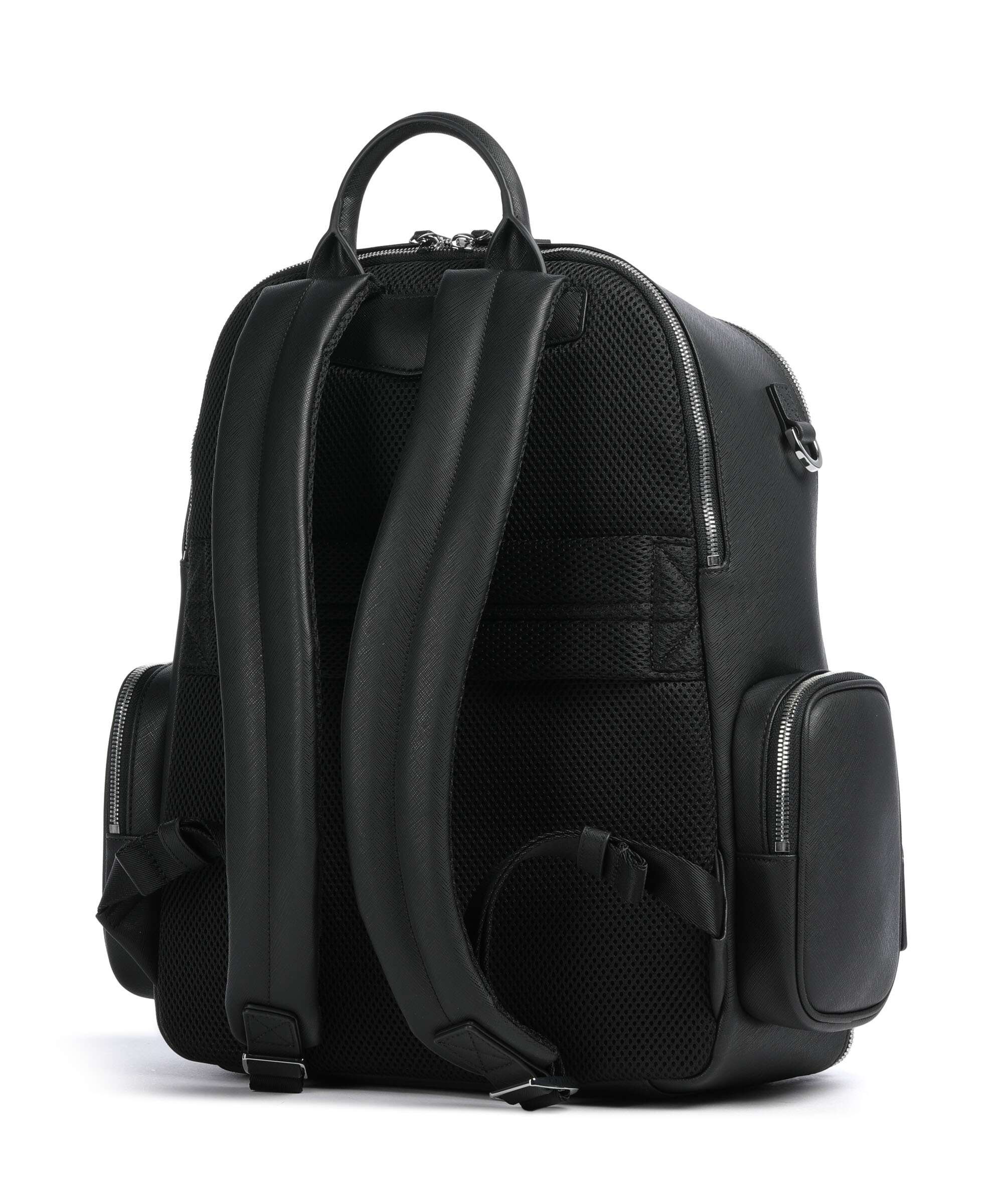Emporio Armani Business Regenerated Backpack black beauty - Image 2