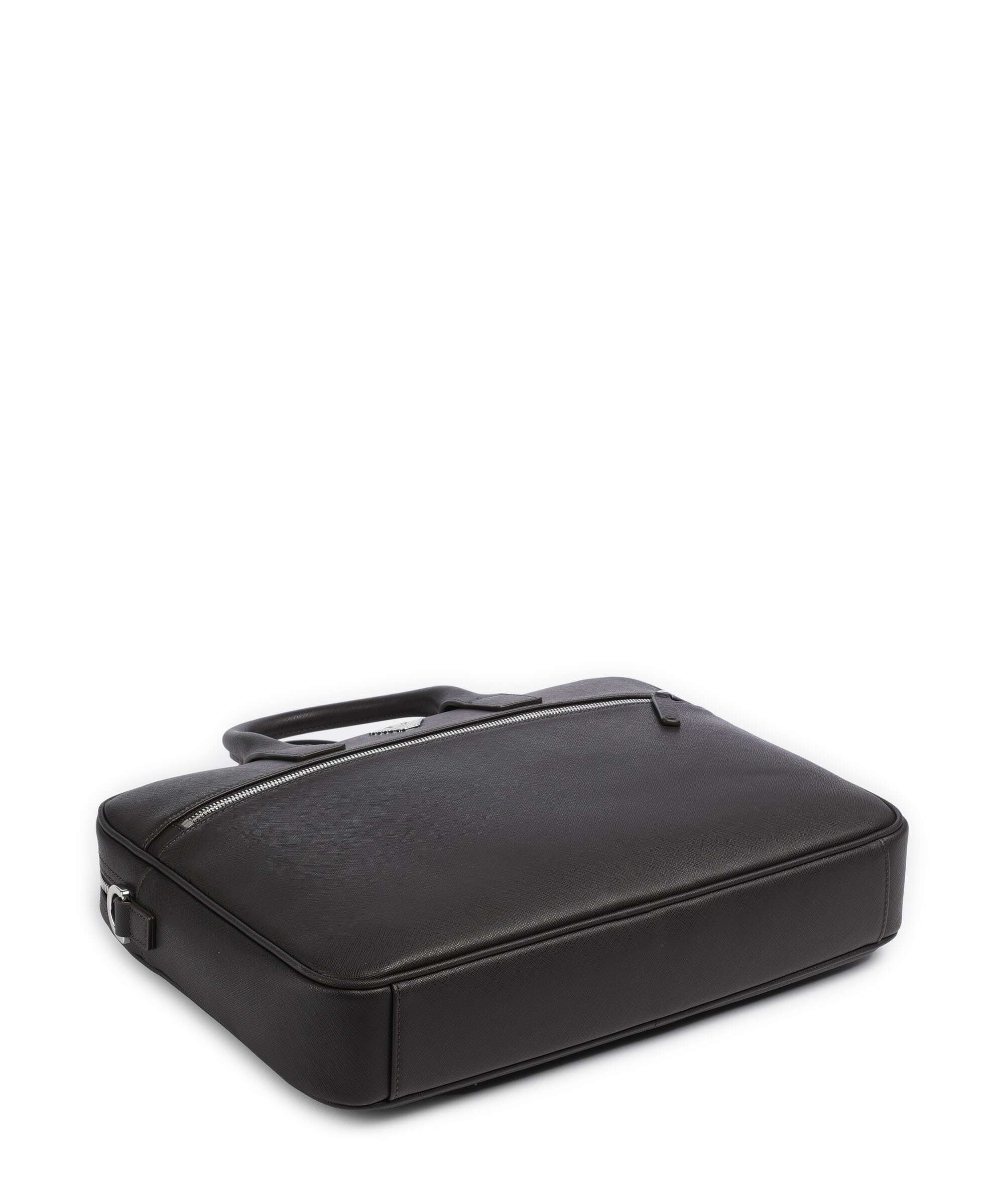 Emporio Armani Business Regenerated Briefcase ebony - Image 4