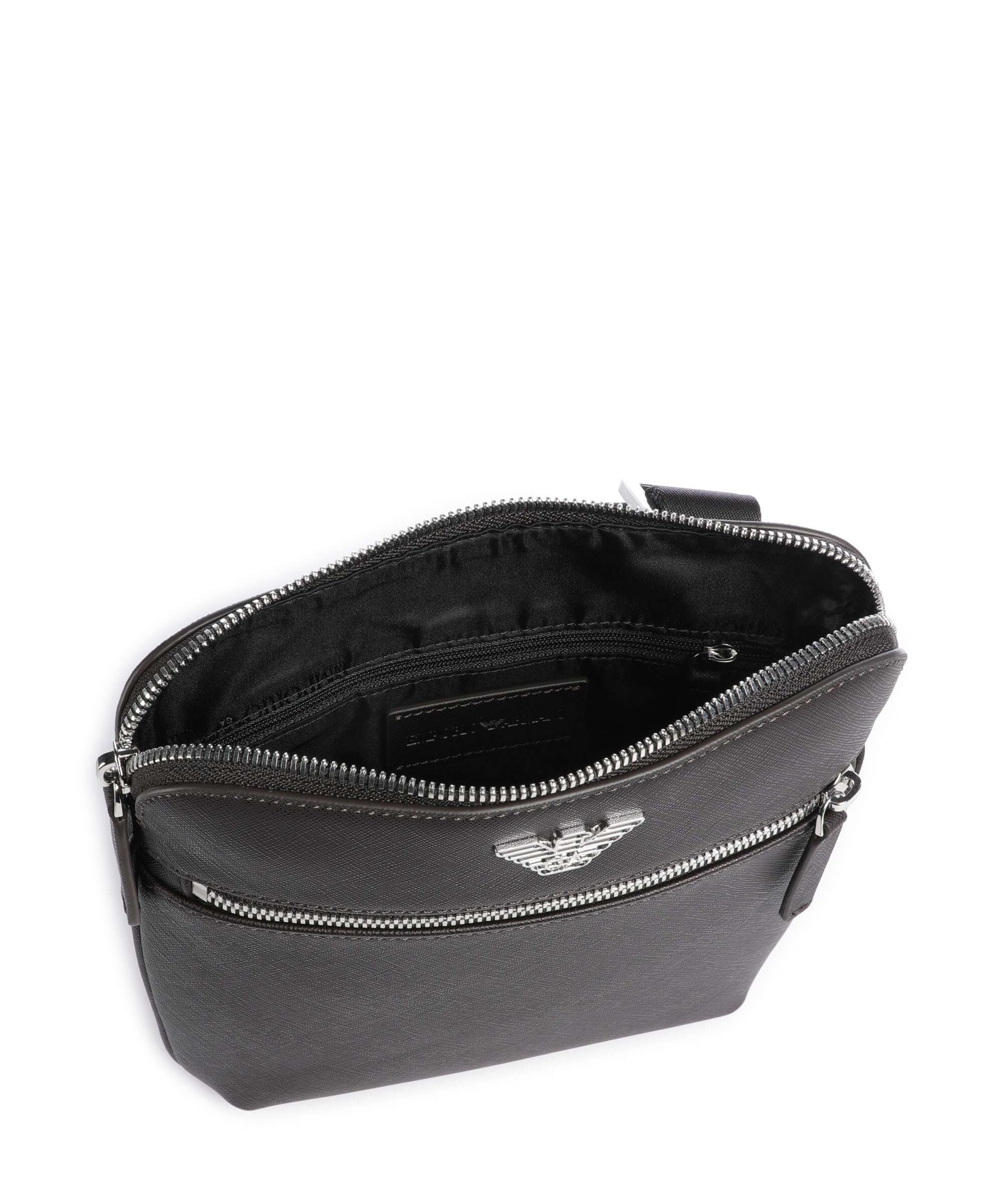 Emporio Armani Business Regenerated Crossbody bag ebony - Image 6
