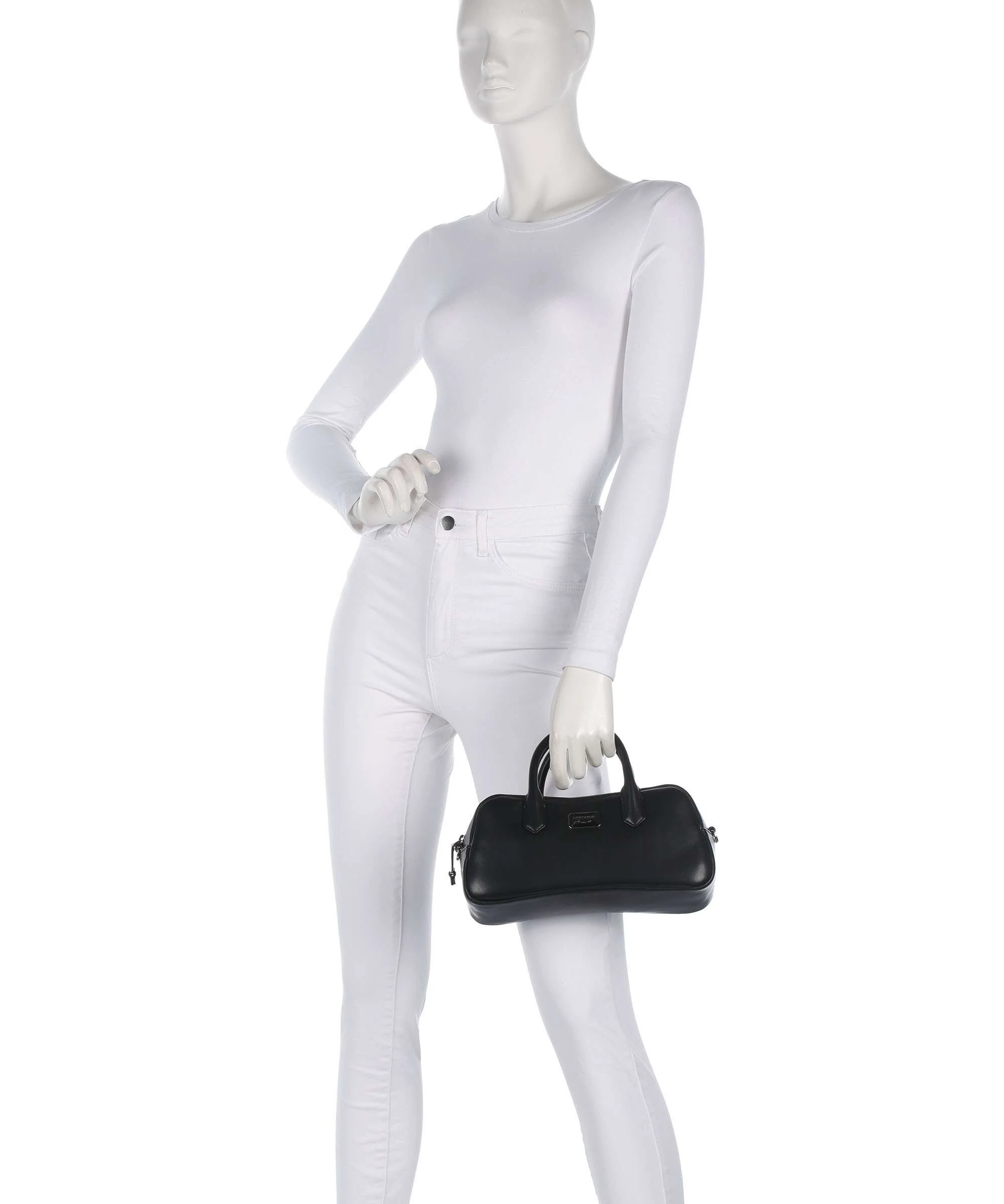 Emporio Armani Cassandra M Handbag black beauty - Image 3